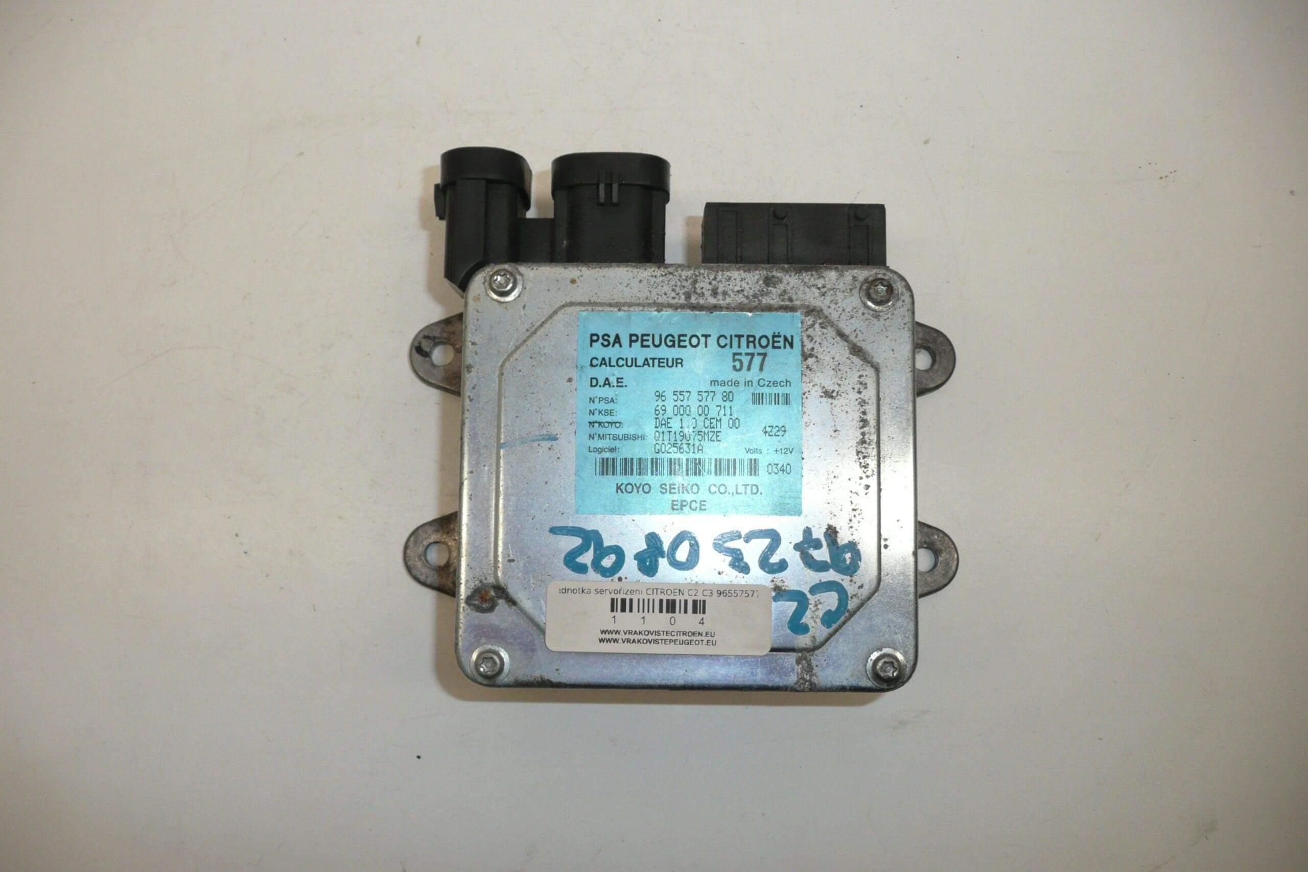 ECU KOYO Citroën C2 C3 9655757780 - Imagen 2