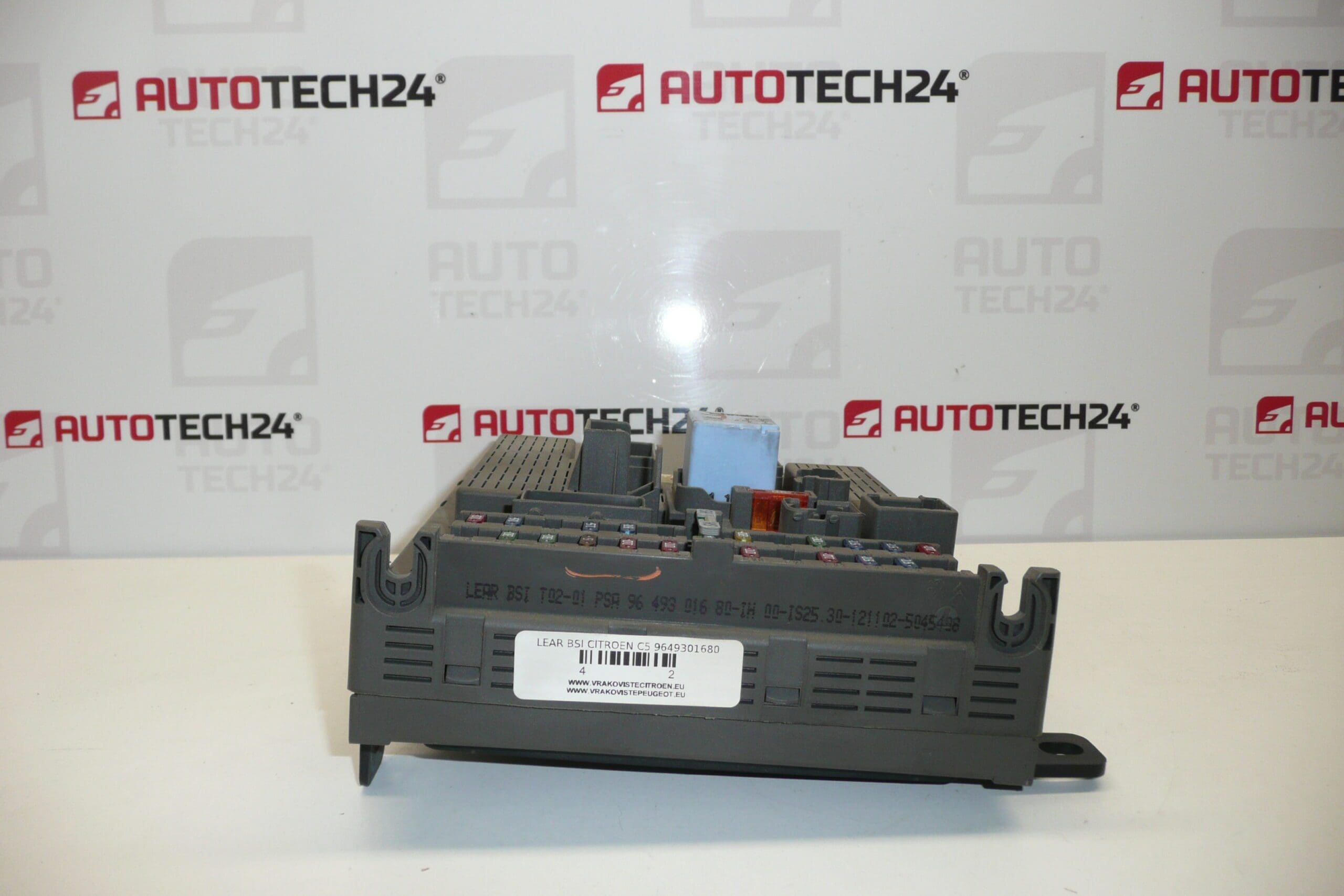Unidad ECU LEAR BSI Para Citroën C5 9649301680 6580F0 6580F1 - Imagen 2