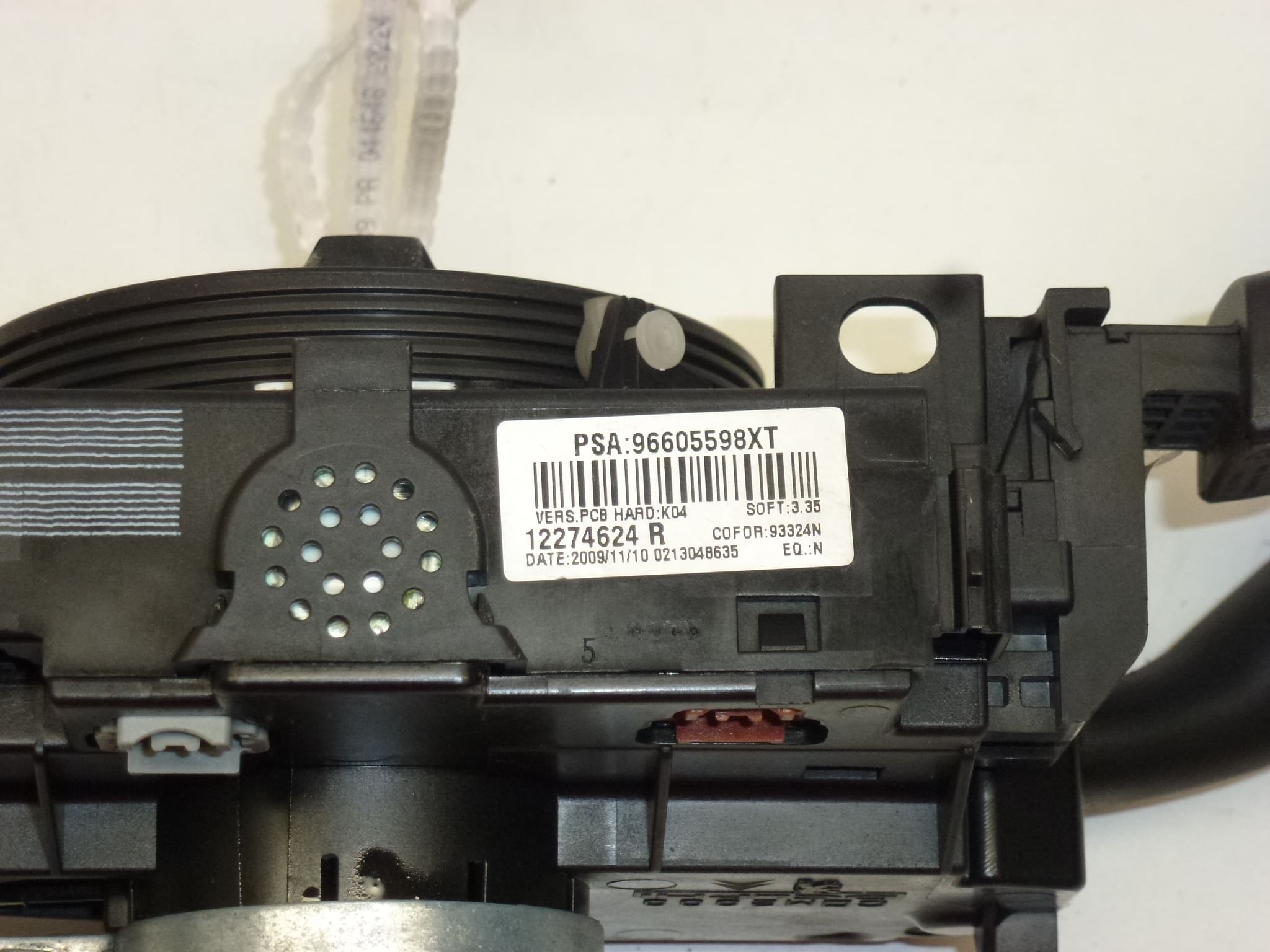 Mando de palanca para Citroën/Peugeot 96605598XT 6242A3 - Imagen 2