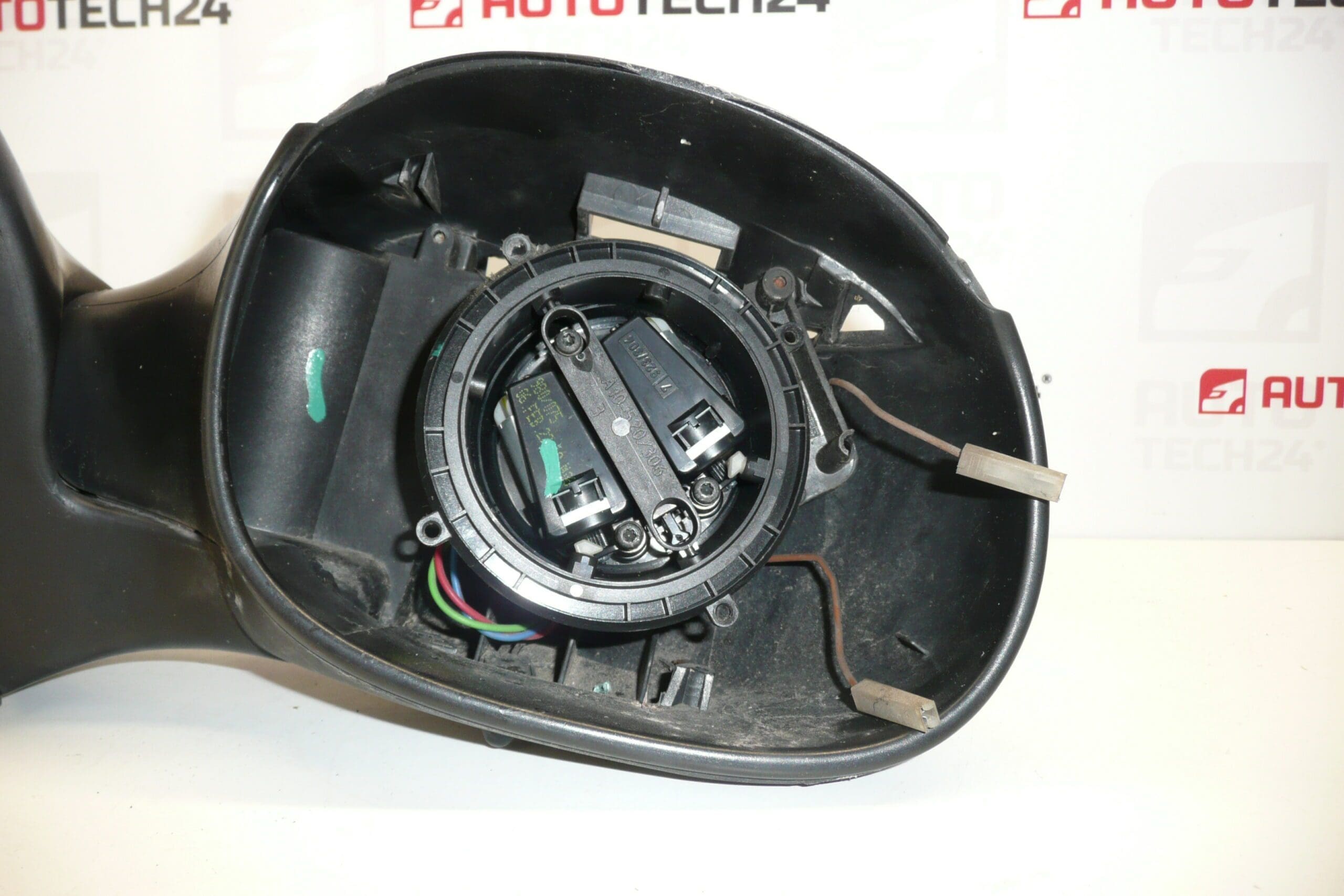 Espejo retrovisor derecho original usado para Citroën Xsara Picasso 96570955XT 815351 - Imagen 2