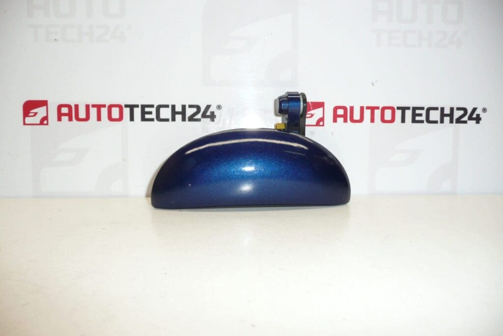Tirador puerta delantera izquierda Citroën C1 Peugeot 107 azul met. 9101AK
