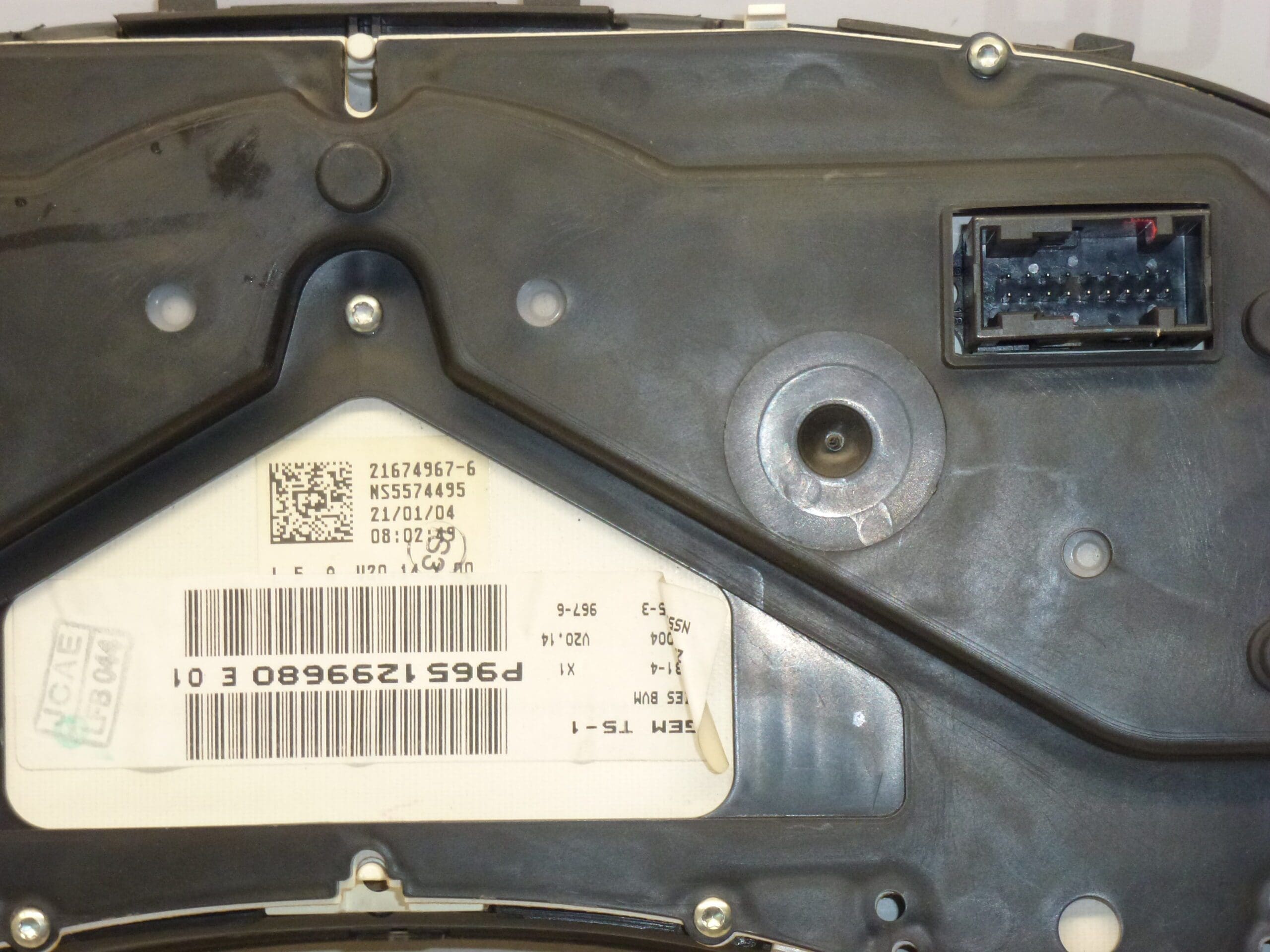 Tacómetro Peugeot 307 9651299680 6104ZS - Imagen 2