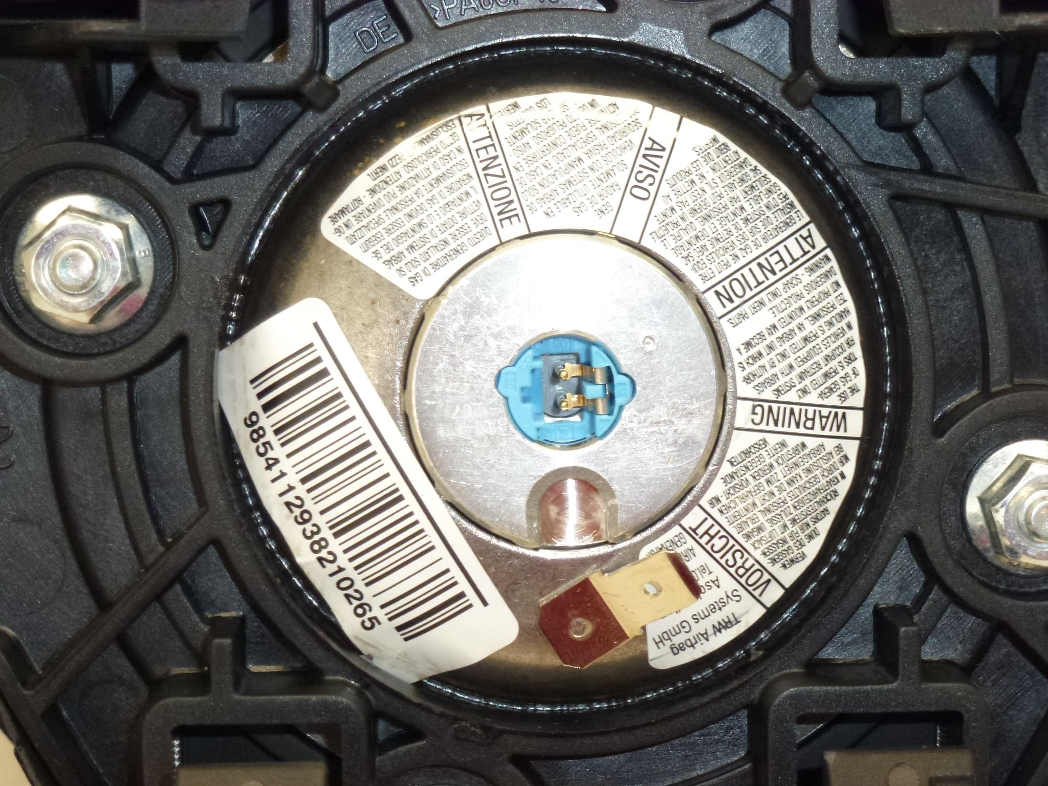 Airbag del volante Citroën C4 Picasso 96729400ZD 4112QC - Imagen 2