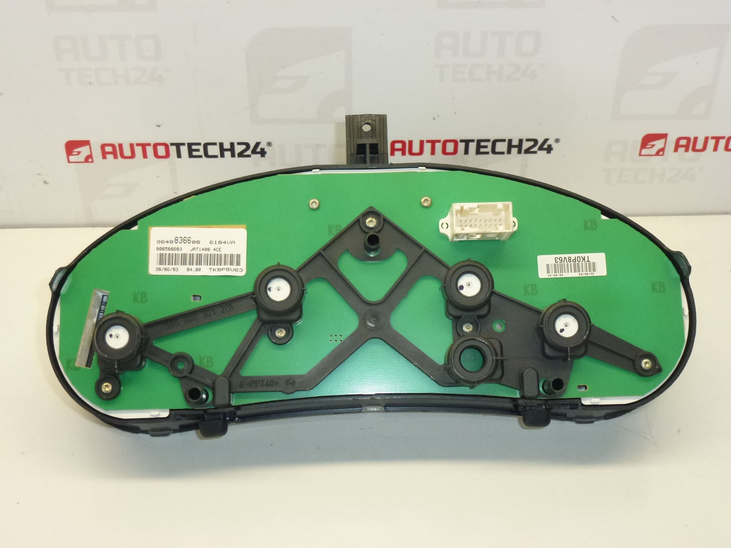 Tacómetro Peugeot 206 9648836680 6104VA 6104HY - Imagen 2