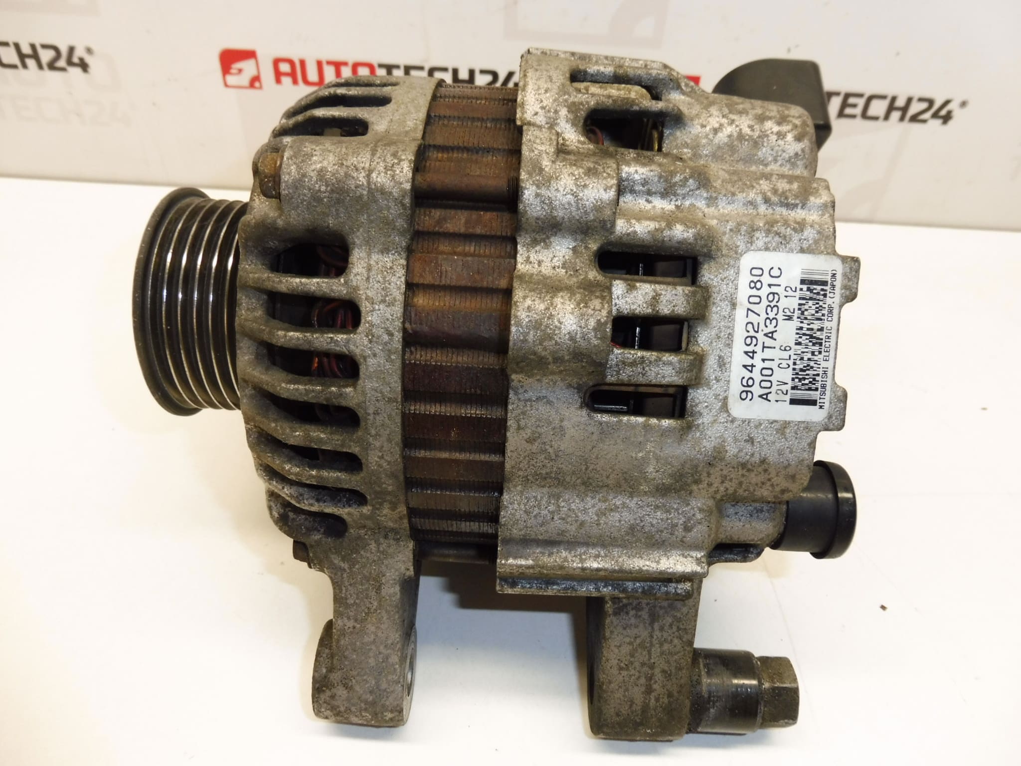 Alternador Mitsubishi CL6 para Citroën y Peugeot 9644927080 A001TA3391C 57055T - Imagen 2