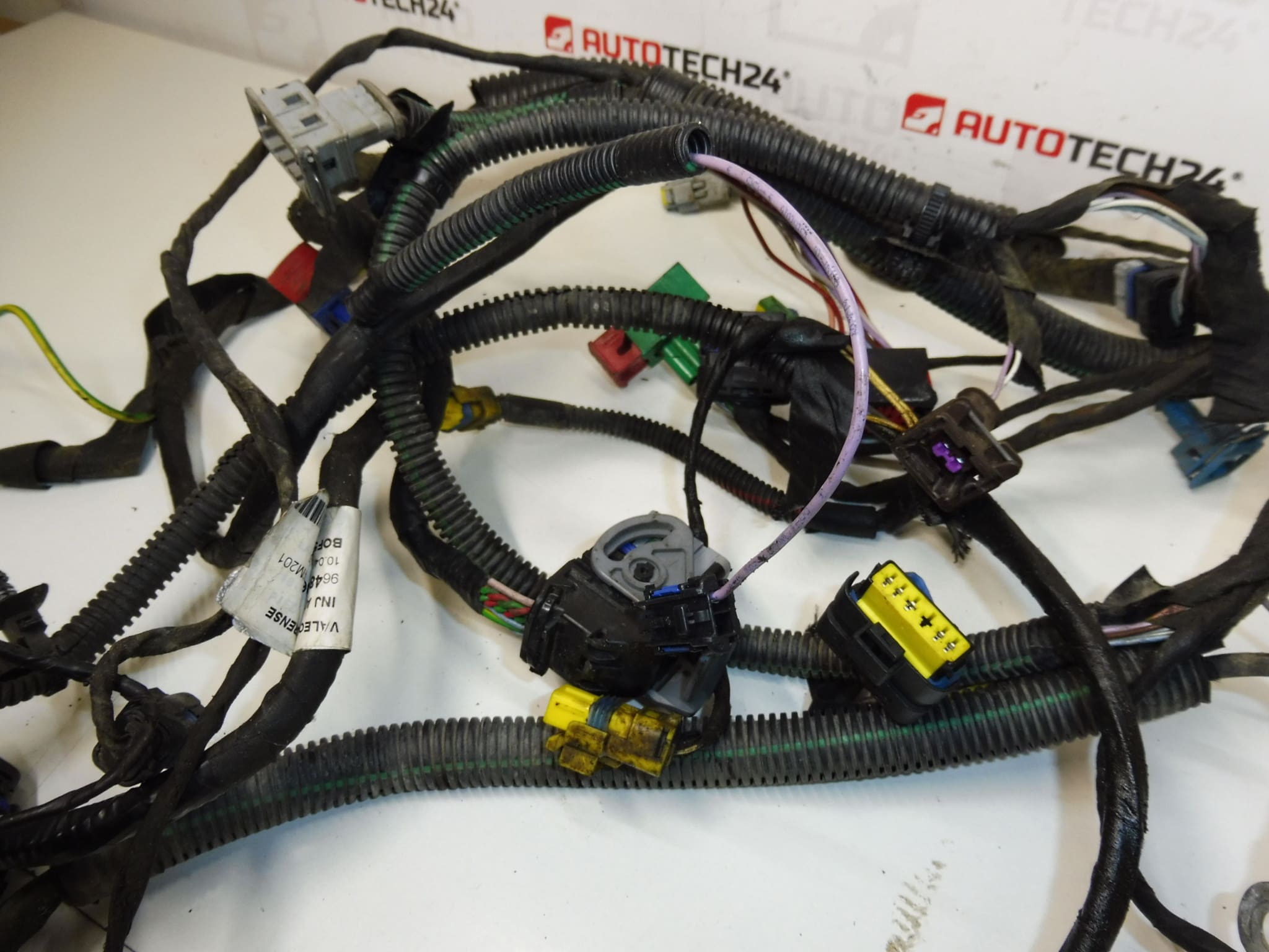 Conjunto de cables para Peugeot y Citroën 1.6 16V (motor NFU) 9648519680 6558LT - Imagen 2