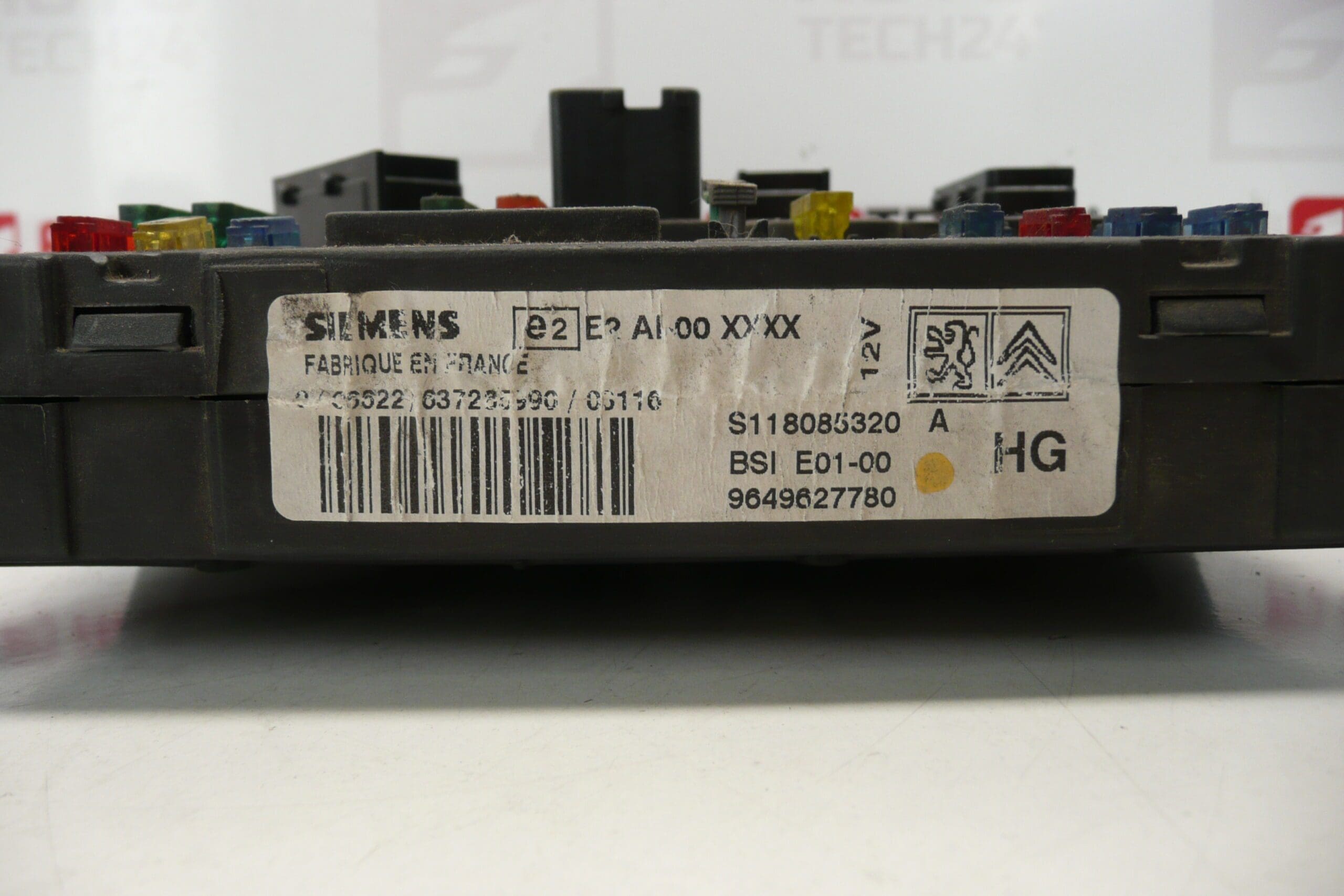 BSI E01-00 Siemens Unidad De Control BSI Para Citroën Peugeot 9649627780 - Imagen 2