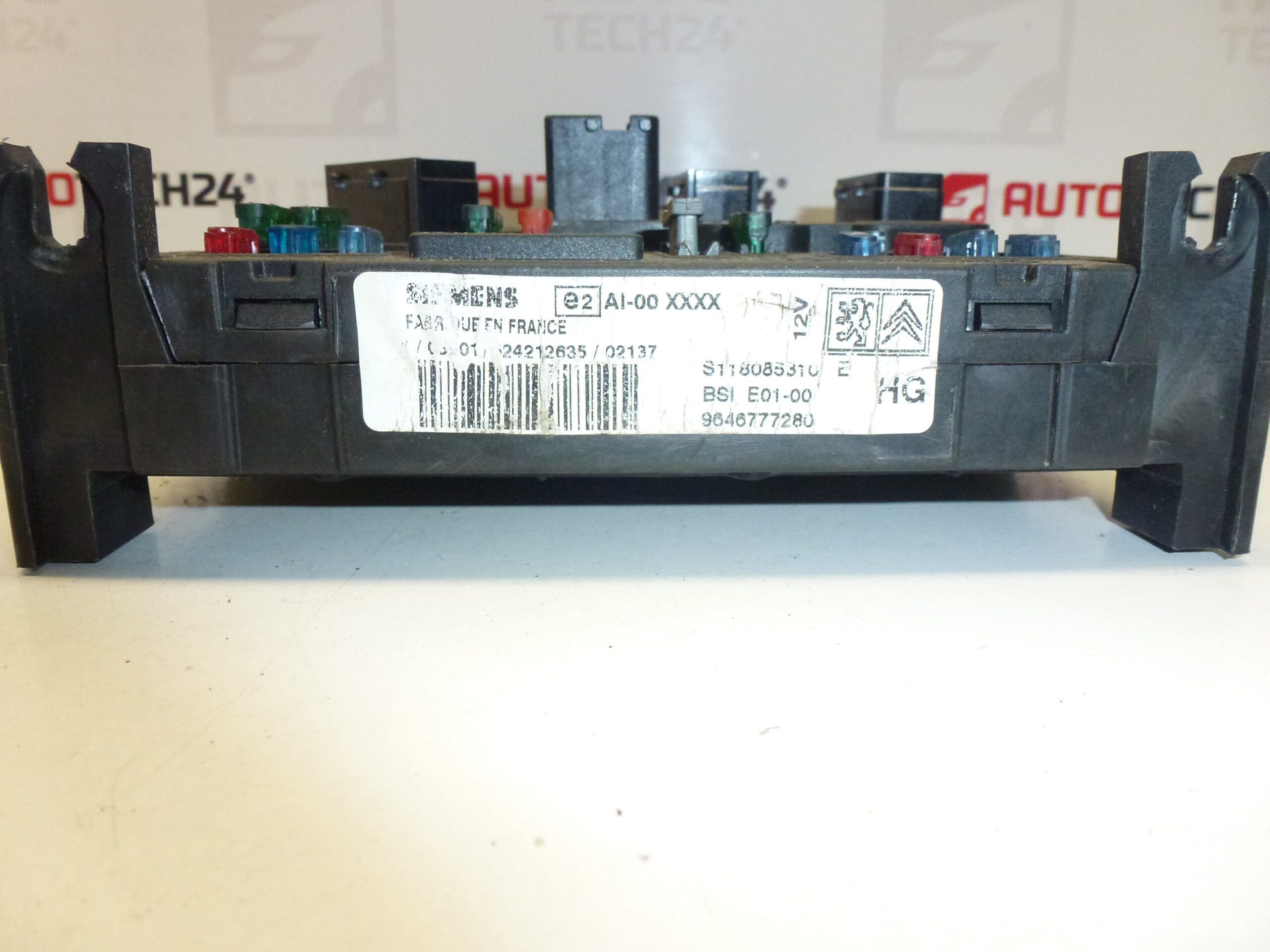 Módulo BSI Siemens E01-00 para Citroën y Peugeot 9646777280 - Imagen 2