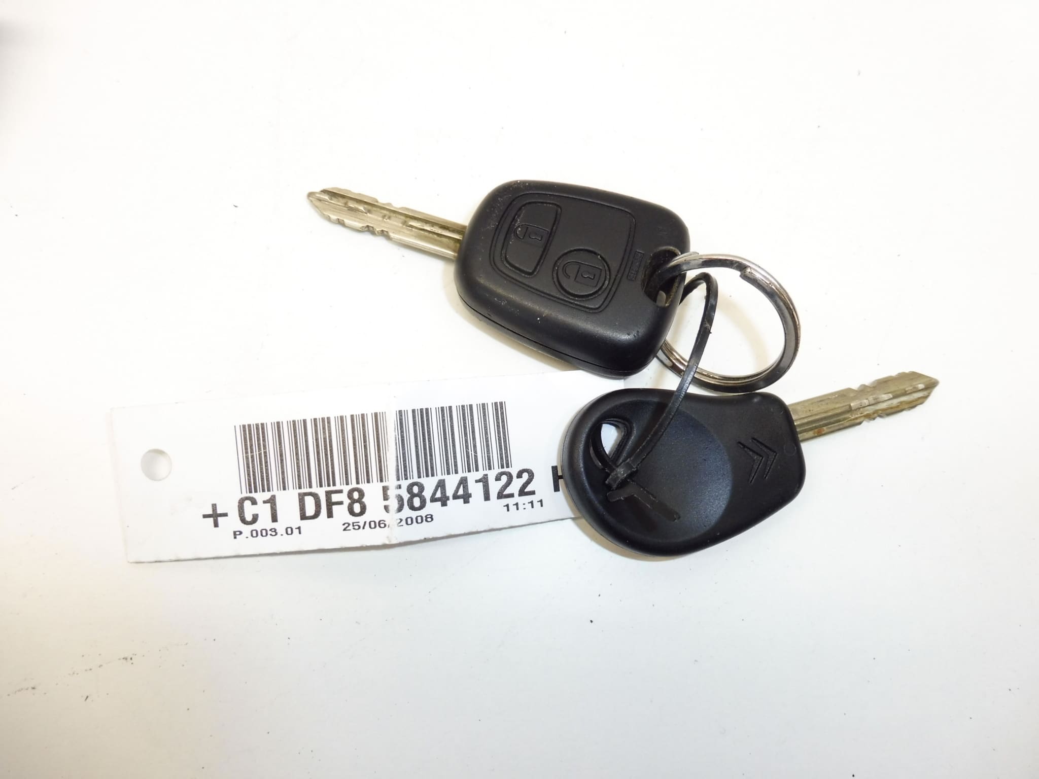 Caja de encendido con 2 llaves para Citroën Xsara Picasso 4162HK - Imagen 2