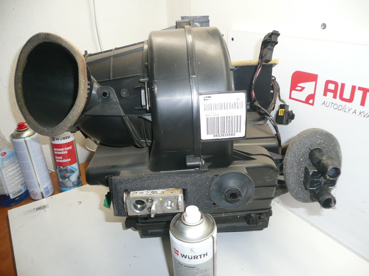 Unidad de calefacción y climatización para Citroën C2 C3 9653635580 6450KV - Imagen 2