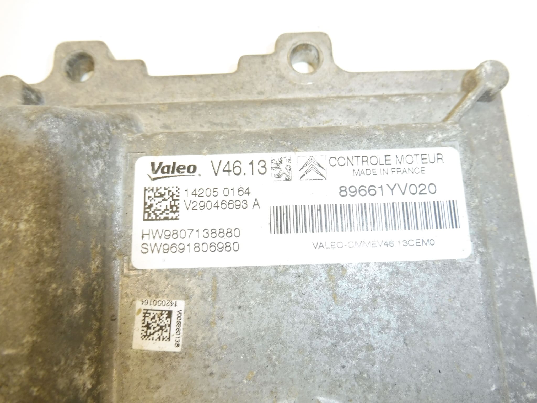 Unidad de control Valeo V46.13 para Citroën y Peugeot 9807138880 9691806980 9691682380 - Imagen 2