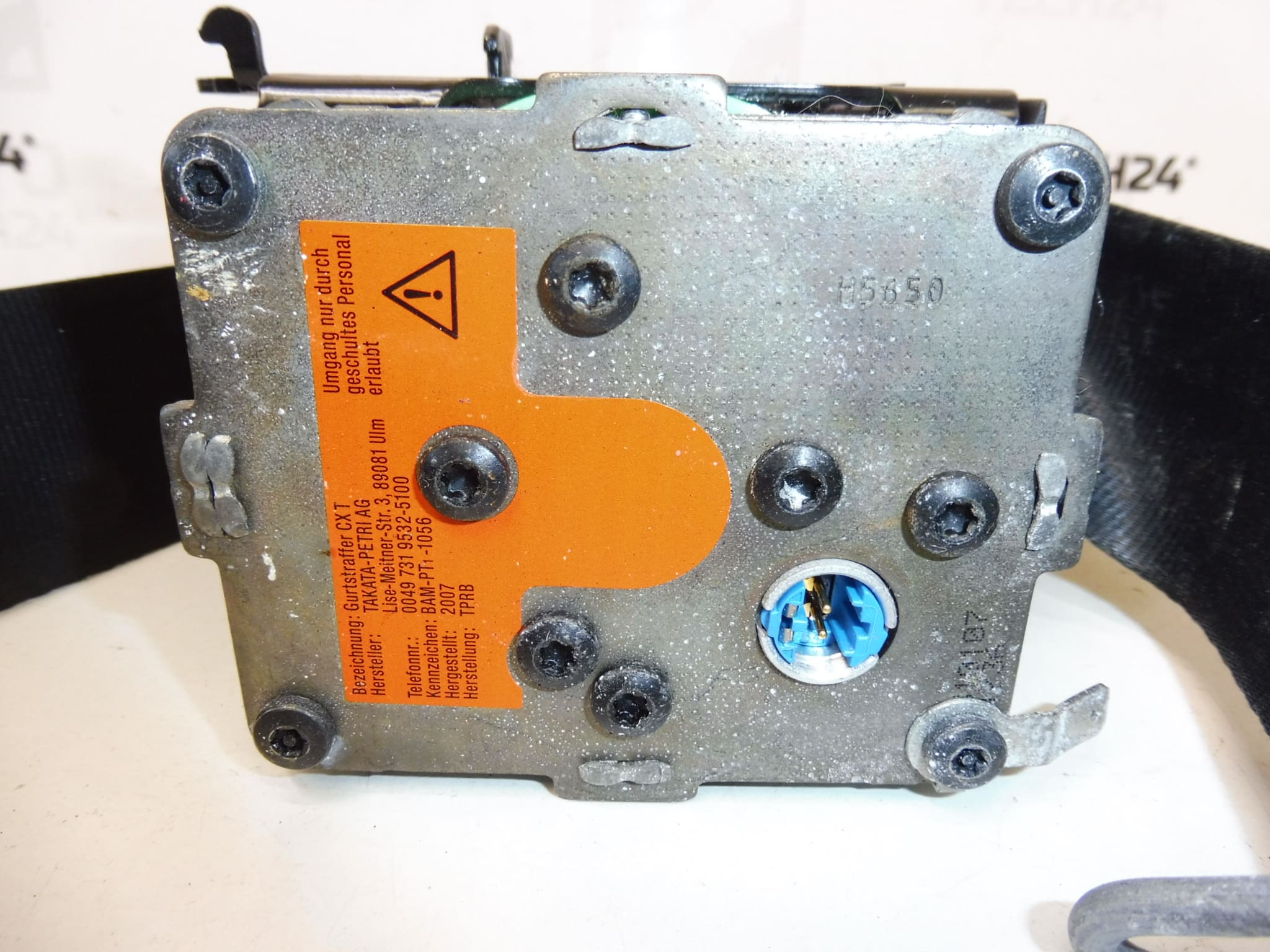 Cinturón de seguridad derecho Citroën C4 Picasso 9654964377 8974XG - Imagen 2