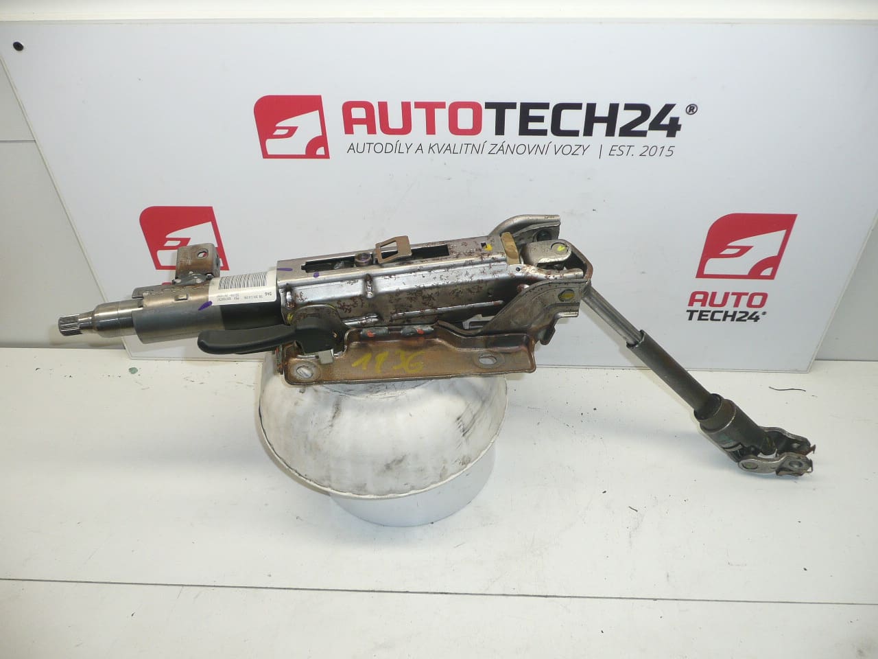 Columna de dirección Peugeot 407 96570097XT 4123EW