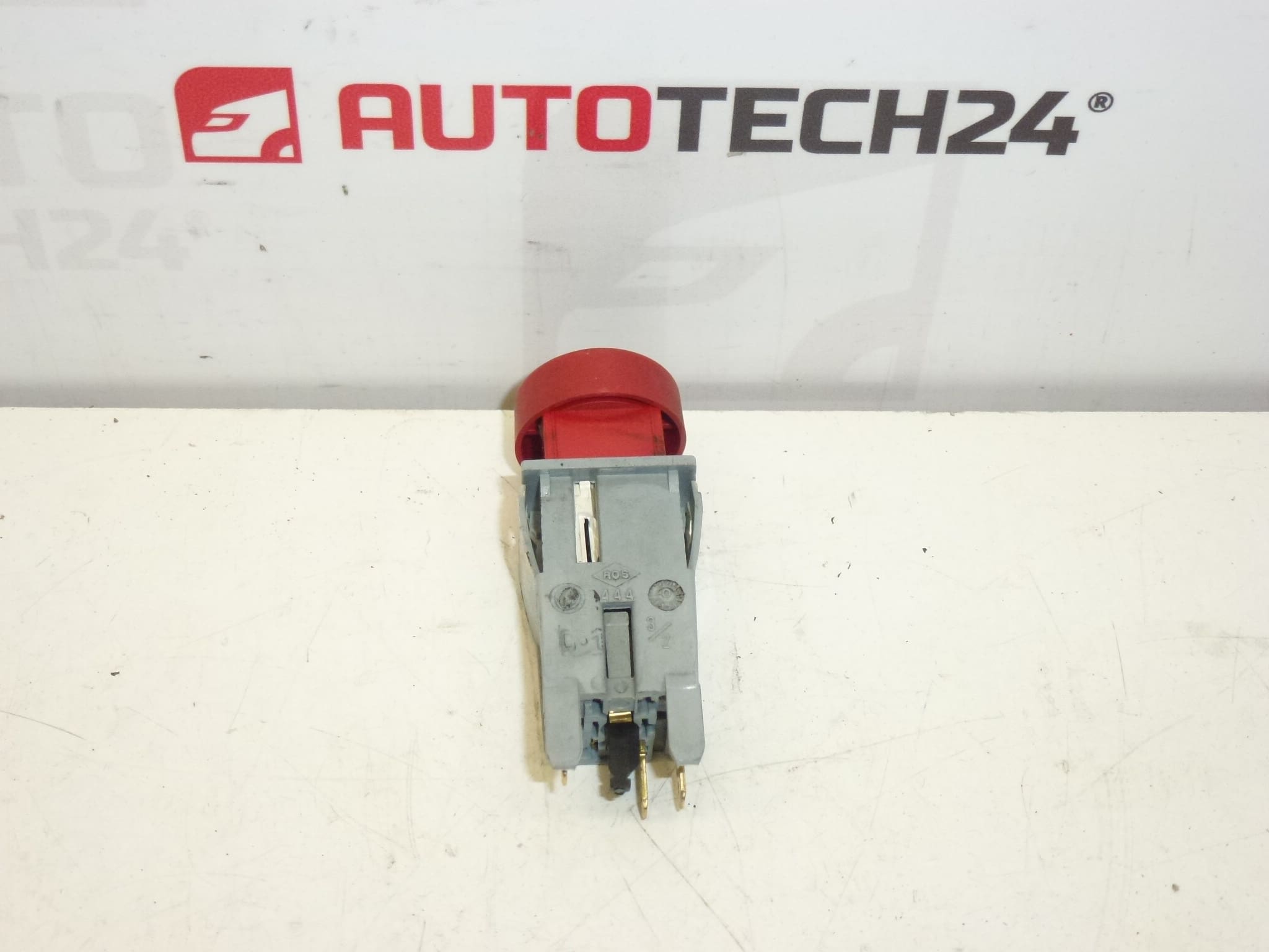 Interruptor de las luces de emergencia Citroën/Peugeot 655491 - Imagen 2