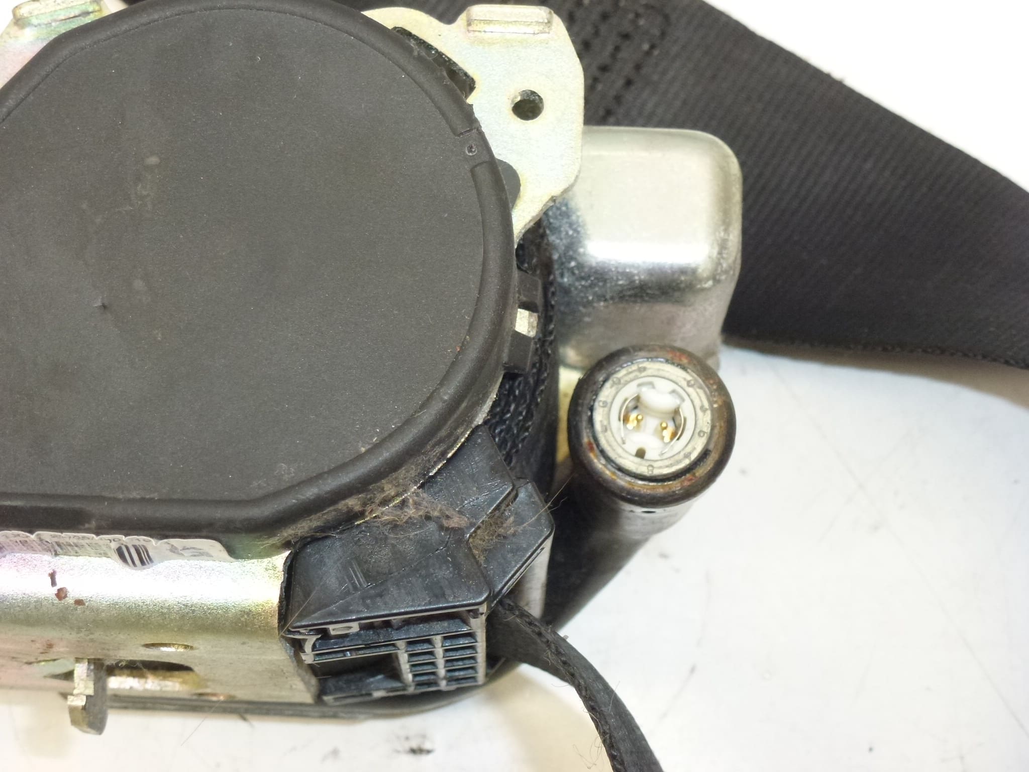 Cinturón De Seguridad Del Conductor Peugeot 307 CC 96413041XX 8975J1 - Imagen 2