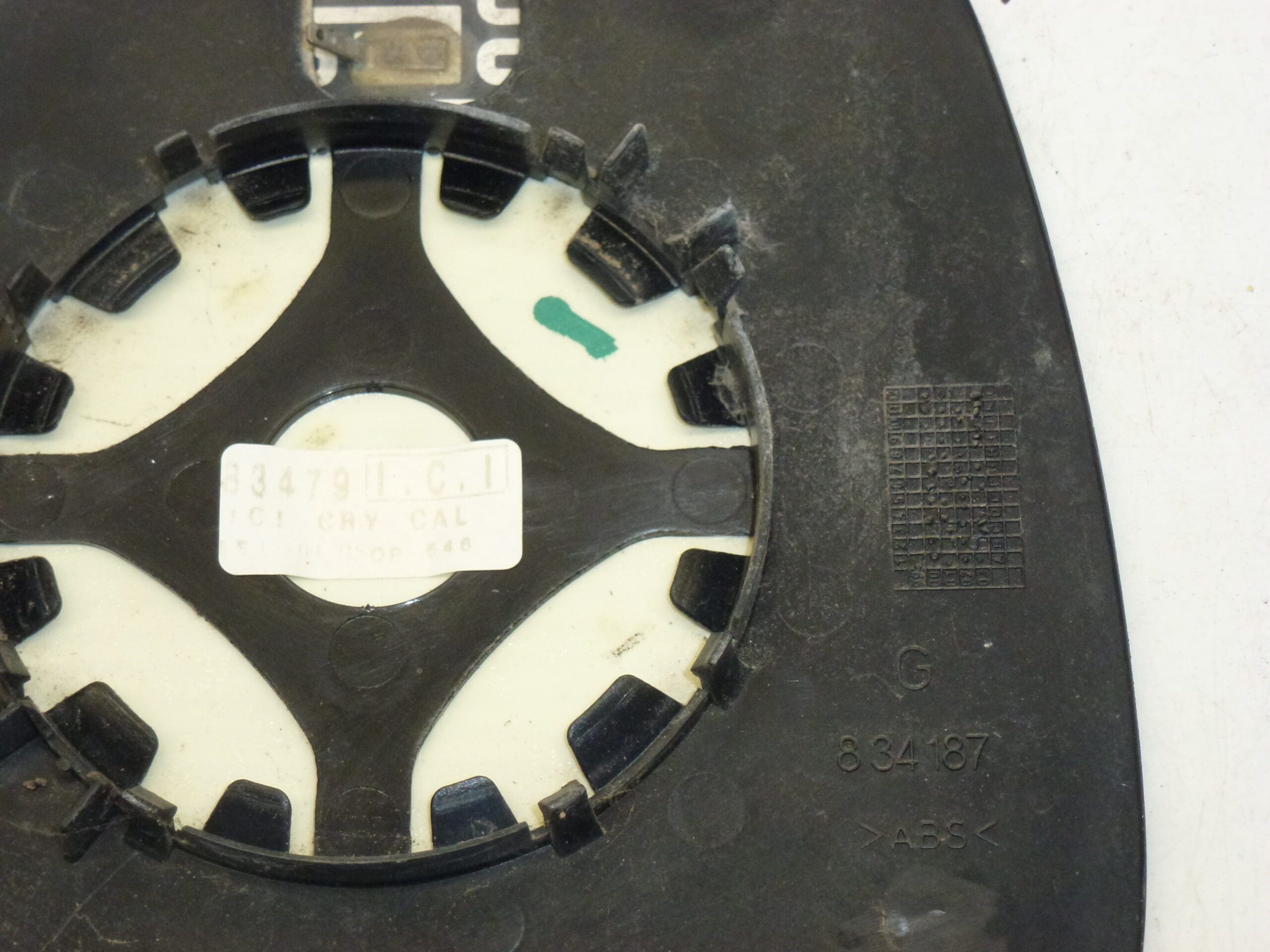 Cristal calefactable para espejo retrovisor izquierdo Citroën/Peugeot 8151W3 - Imagen 2