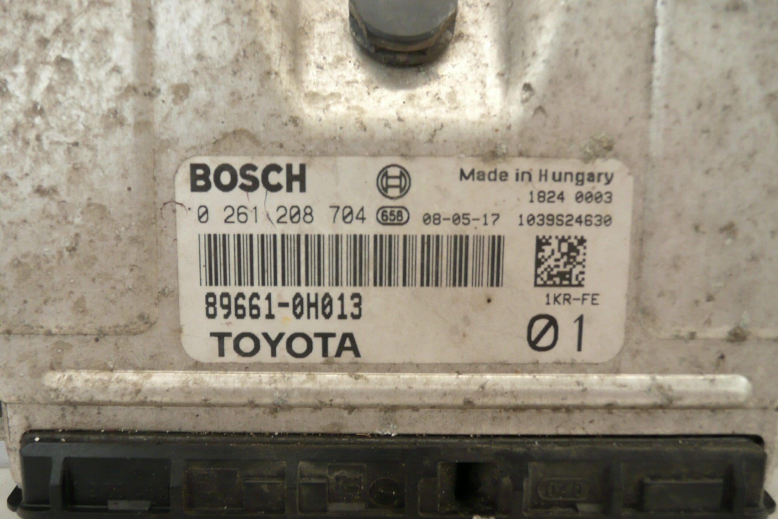 ECU Bosch 1.0i 1KR 89661-0H013 0261208704 194366 - Imagen 2