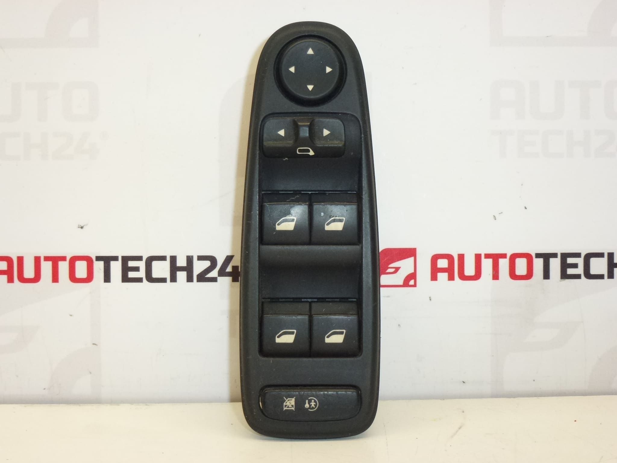 Mando de elevalunas para Citroën C4 Picasso 96639382ZD 6554YC (pieza usada) - Imagen 2