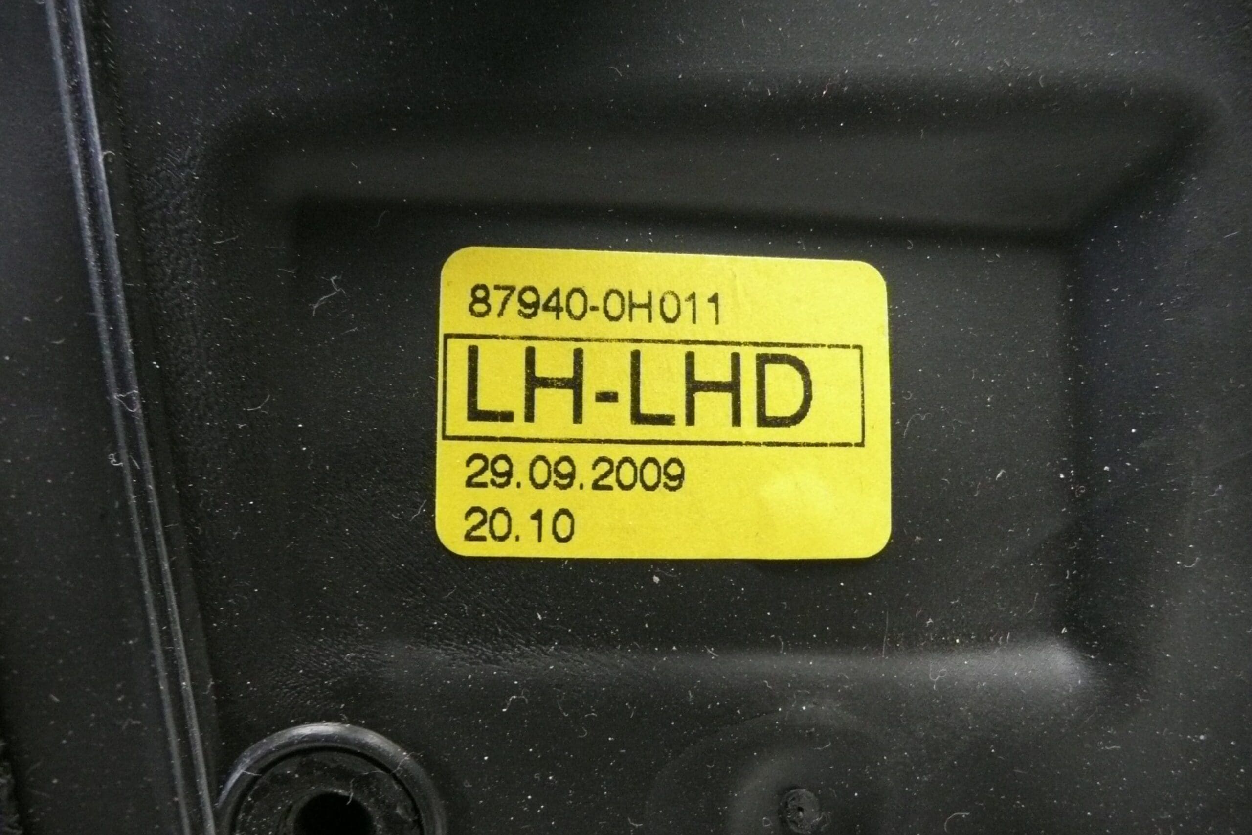 Espejo retrovisor izquierdo blanco para Citroën C1 y Peugeot 107 87940-0H010 87940-0H011 - Imagen 2