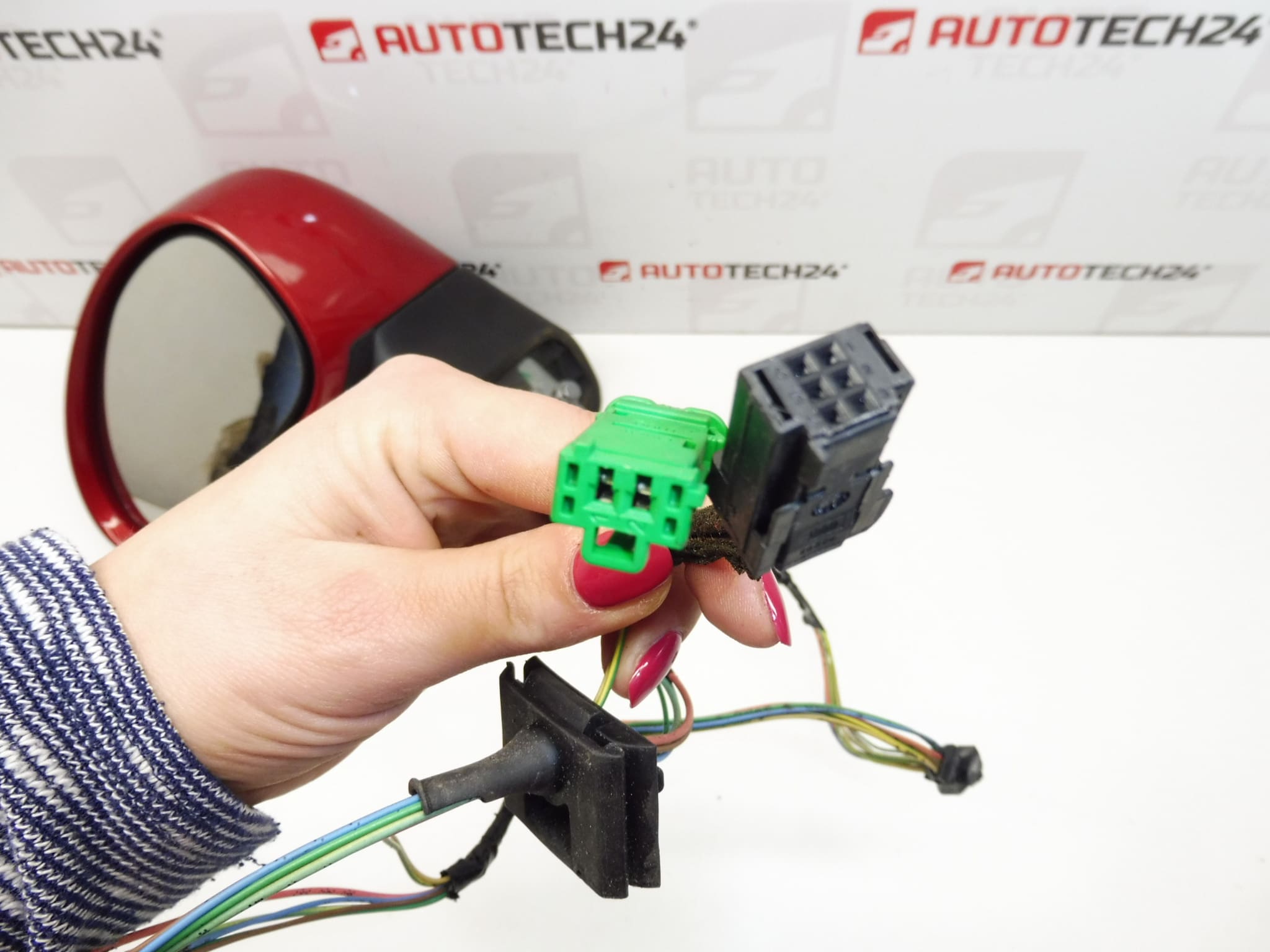 Espejo retrovisor exterior izquierdo Citroën C4 EKQD 96548384 8149ZW - Imagen 2