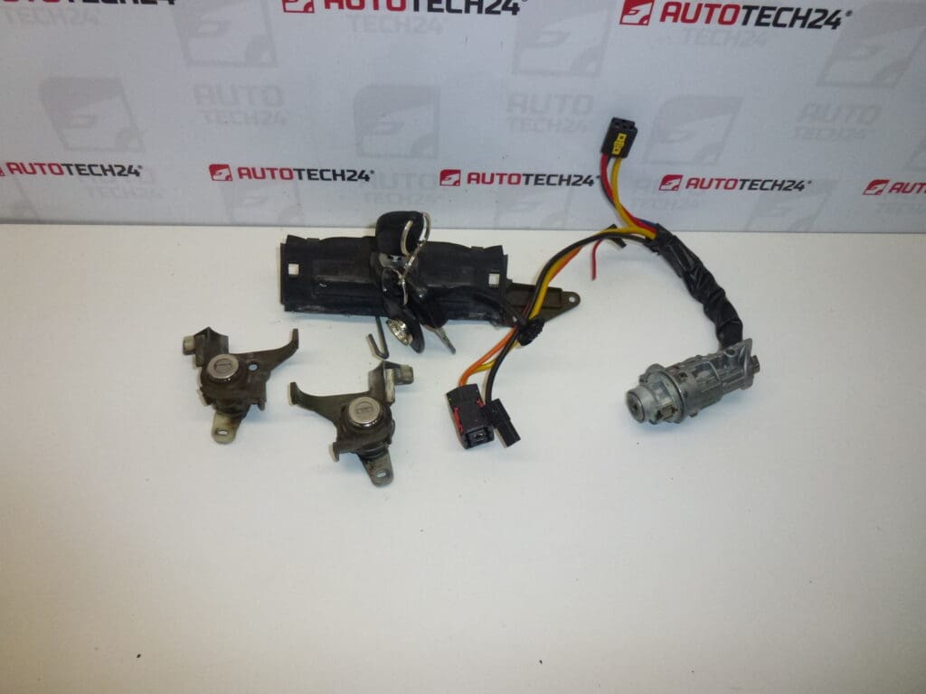 Juego de cerraduras + 2 llaves Peugeot 406 4162R5 4162R7 5826E8