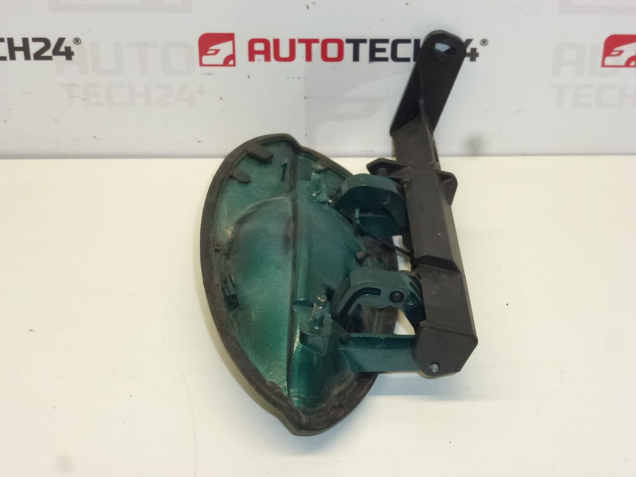 Manija de la puerta delantera izquierda para Citroën C5 I y II 9634766077 9634765877 verde - Imagen 2