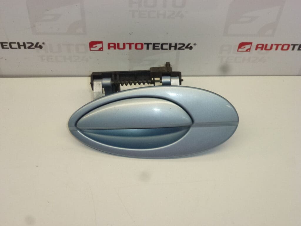 Maneta puerta trasera izquierda Citroën C5 I y II 9631831077 9101S7 azul