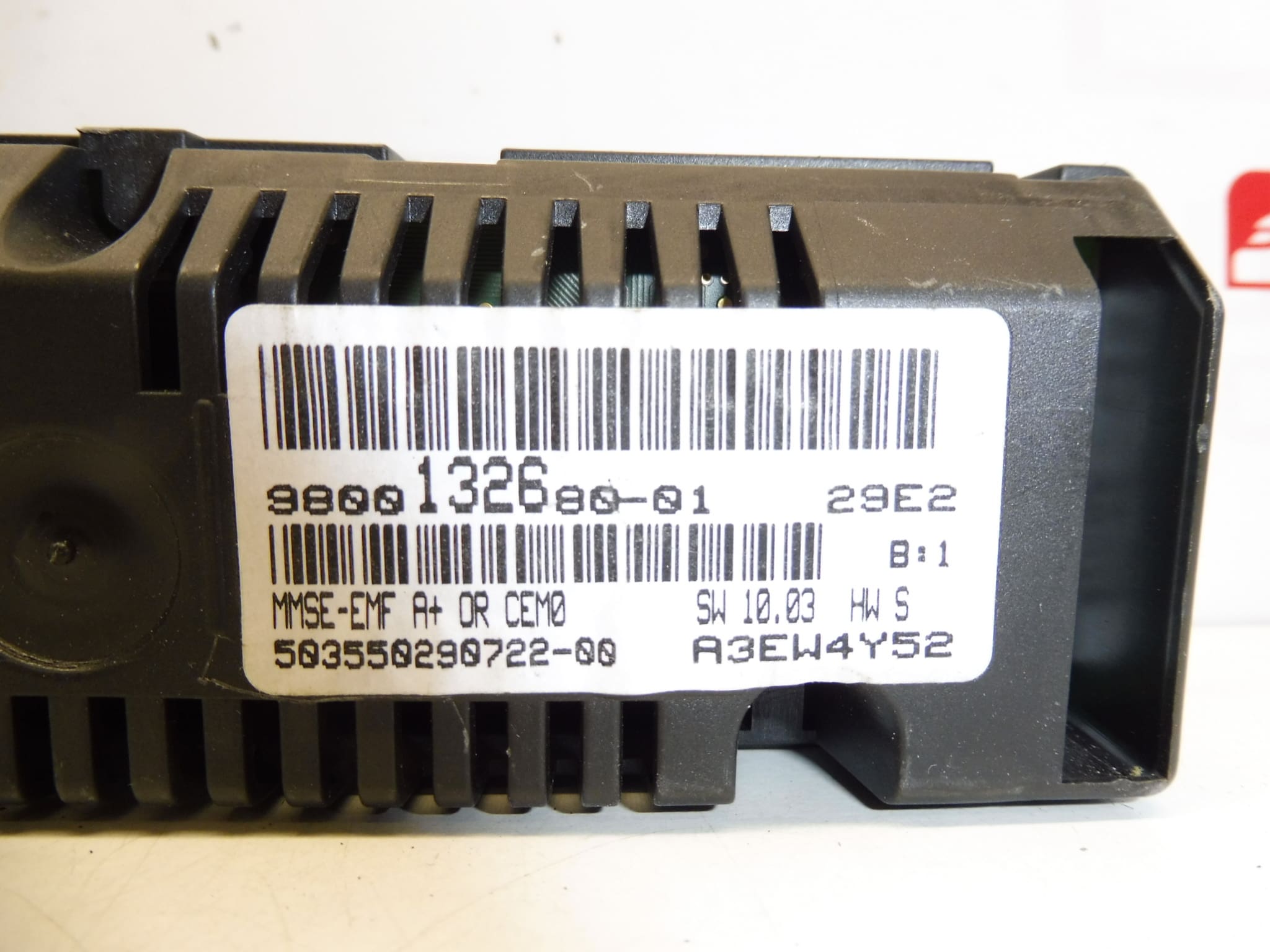 Pantalla para radio Citroën/Peugeot 9800132680-01 - Imagen 2