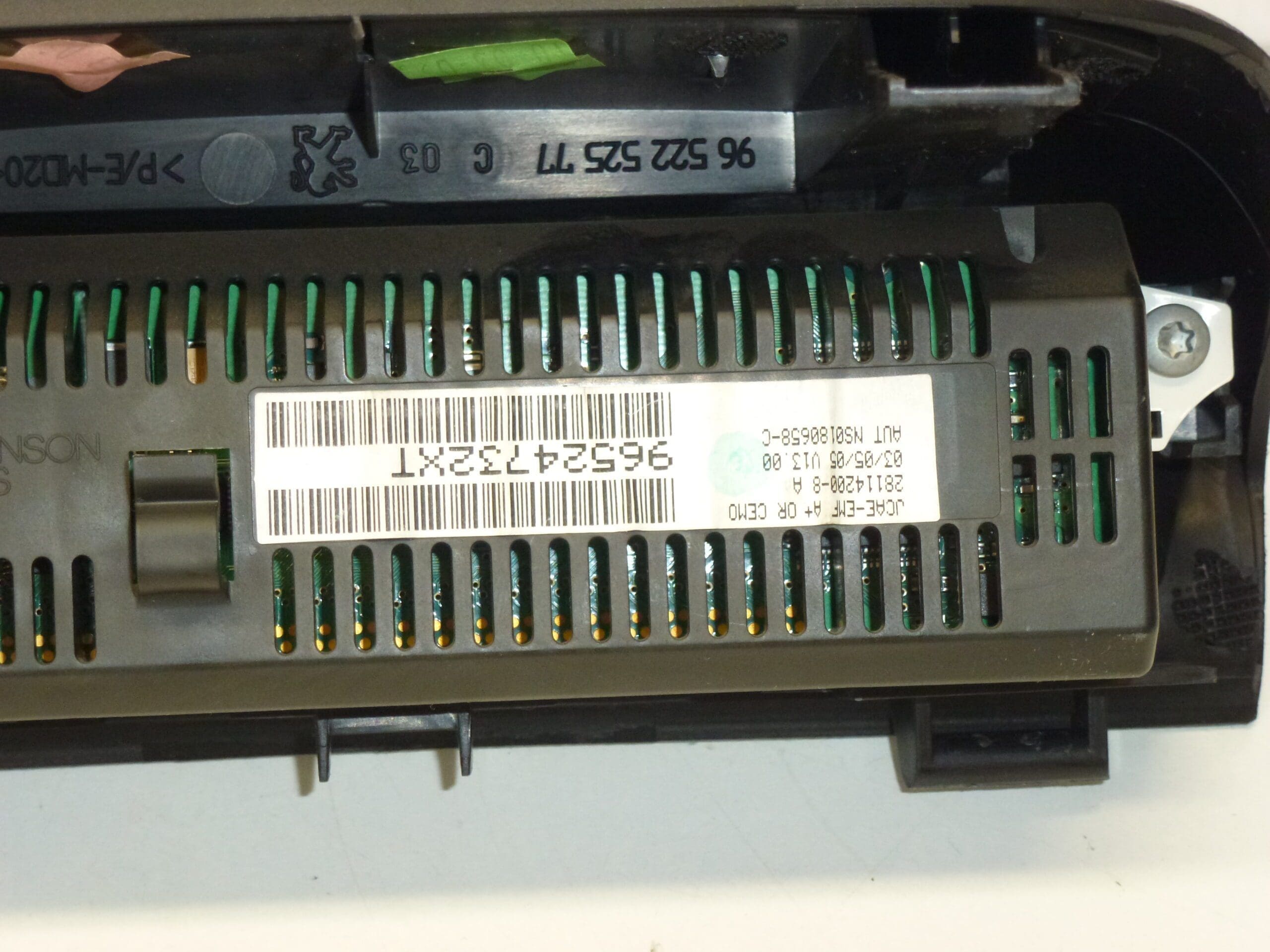 Pantalla de radio y ordenador de a bordo para Peugeot 307 PSA 96524732XT 6155EG - Imagen 2