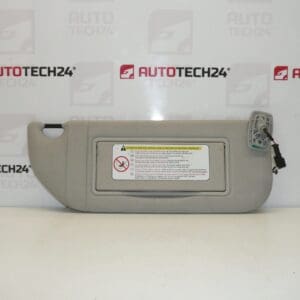 Parasol pasajero con iluminación Citroën C2 C3 8143KN