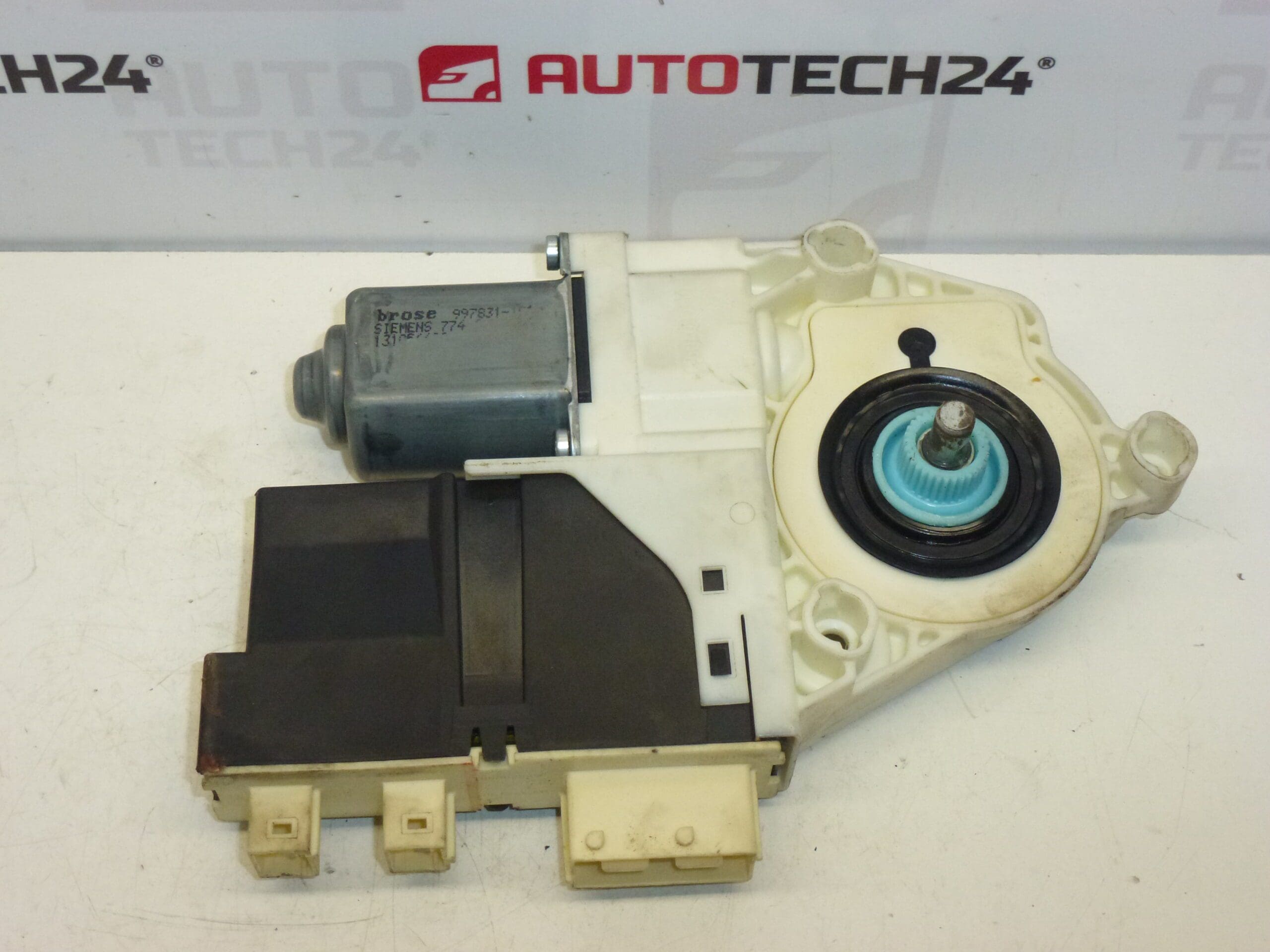 Motor del elevalunas delantero derecho para Peugeot 307 9649911280 9222S5 - Imagen 2
