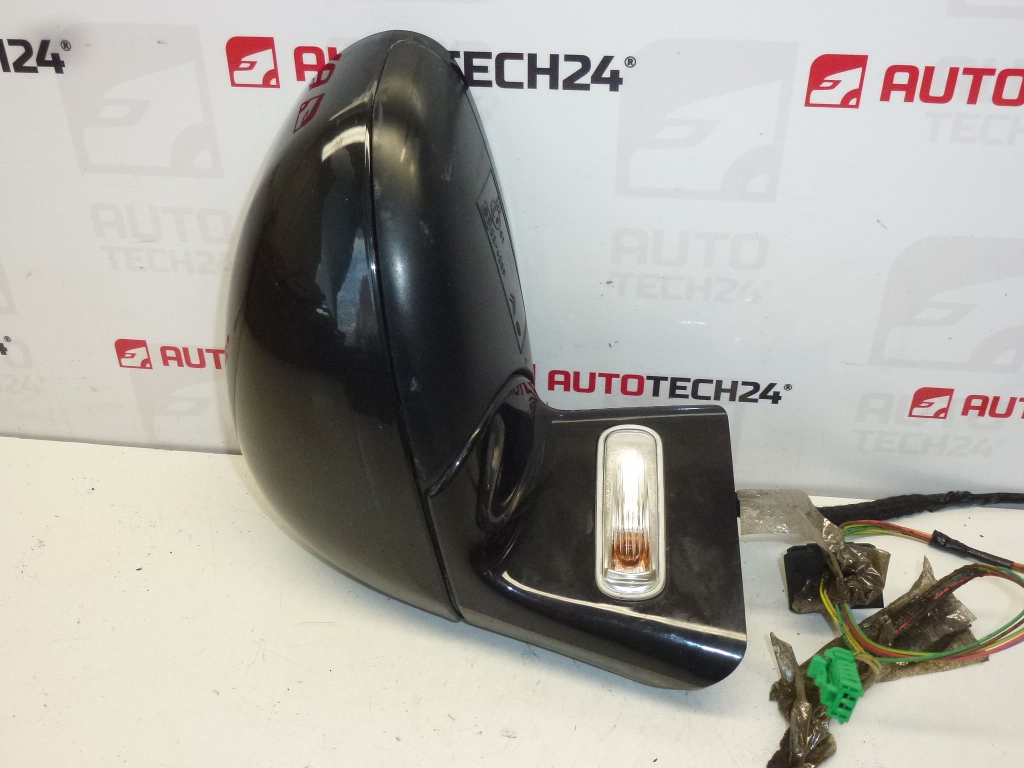 Espejo Retrovisor Izquierdo Negro Metalizado Citroën C4 8149EL - Imagen 2