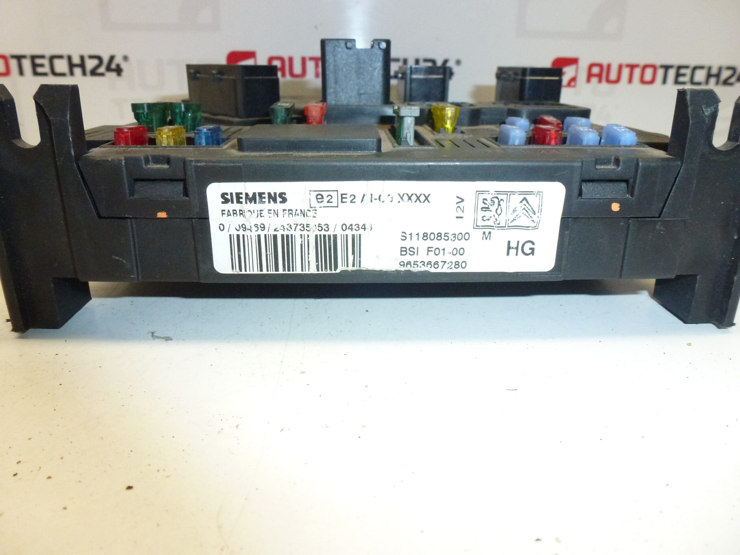 Unidad de control de confort Siemens BSI F01-00 HG para Citroën C3/C2 - Imagen 2
