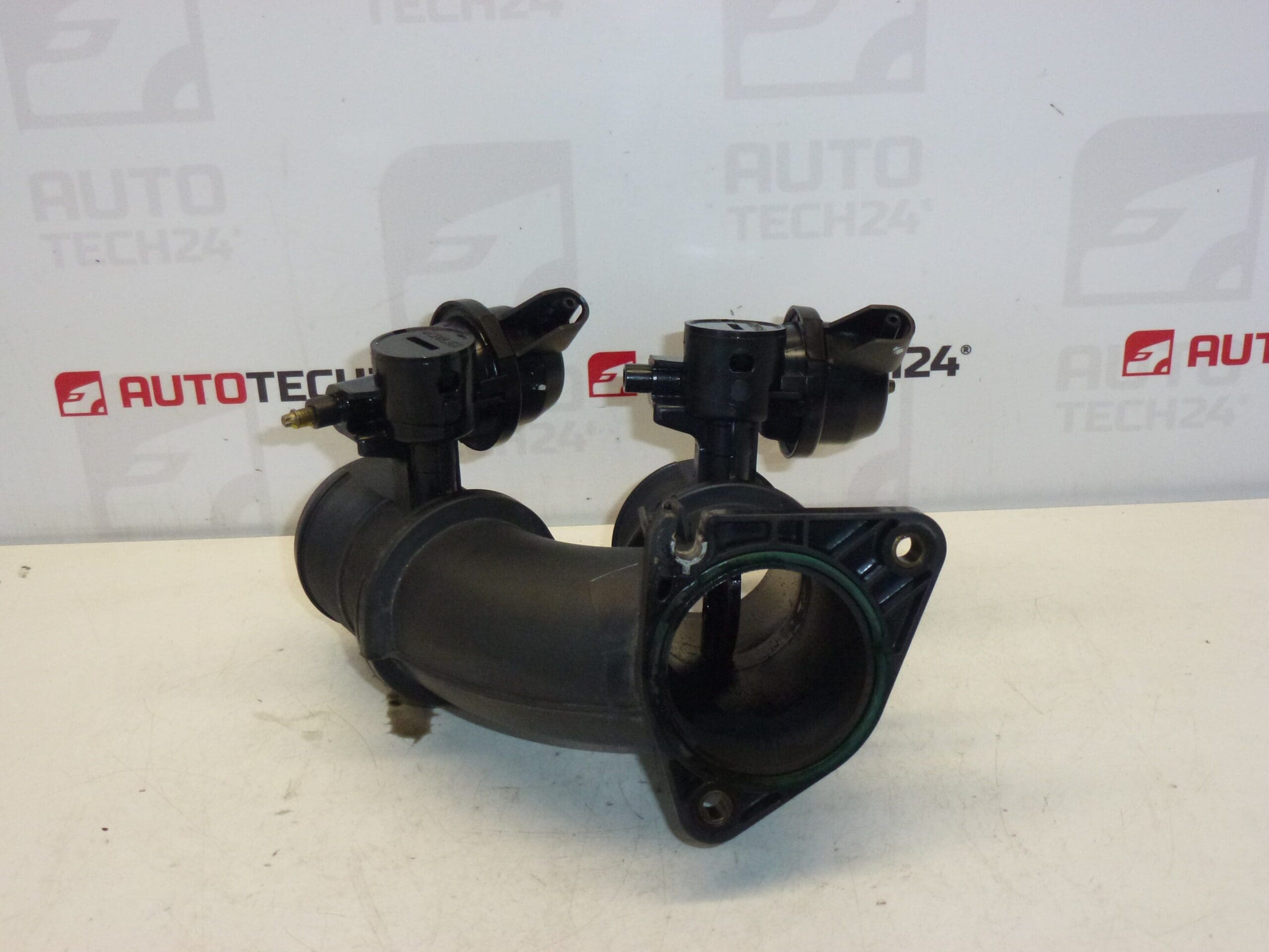 Cuerpo de mariposa de admisión 2.0/2.2 HDi PSA Citroën/Peugeot 9641304380 0345A8 - Imagen 2