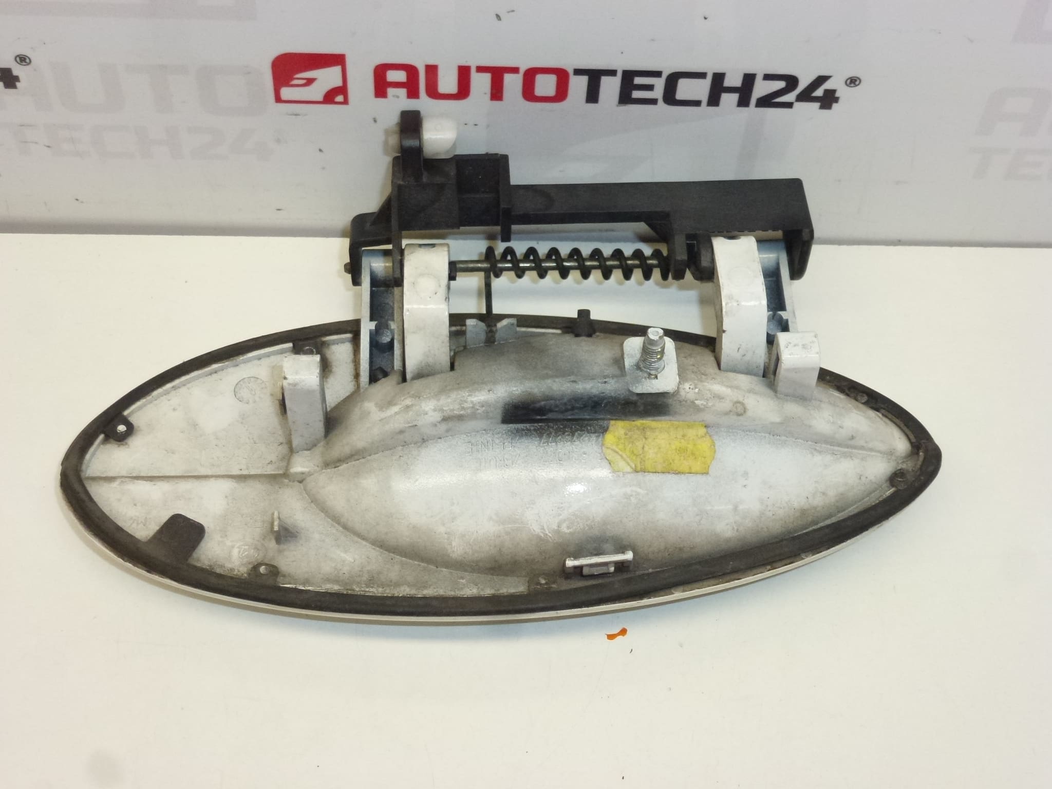 Manija de la puerta trasera izquierda Citroën C5 I y II 9631831077 9101S7 blanca - Imagen 2