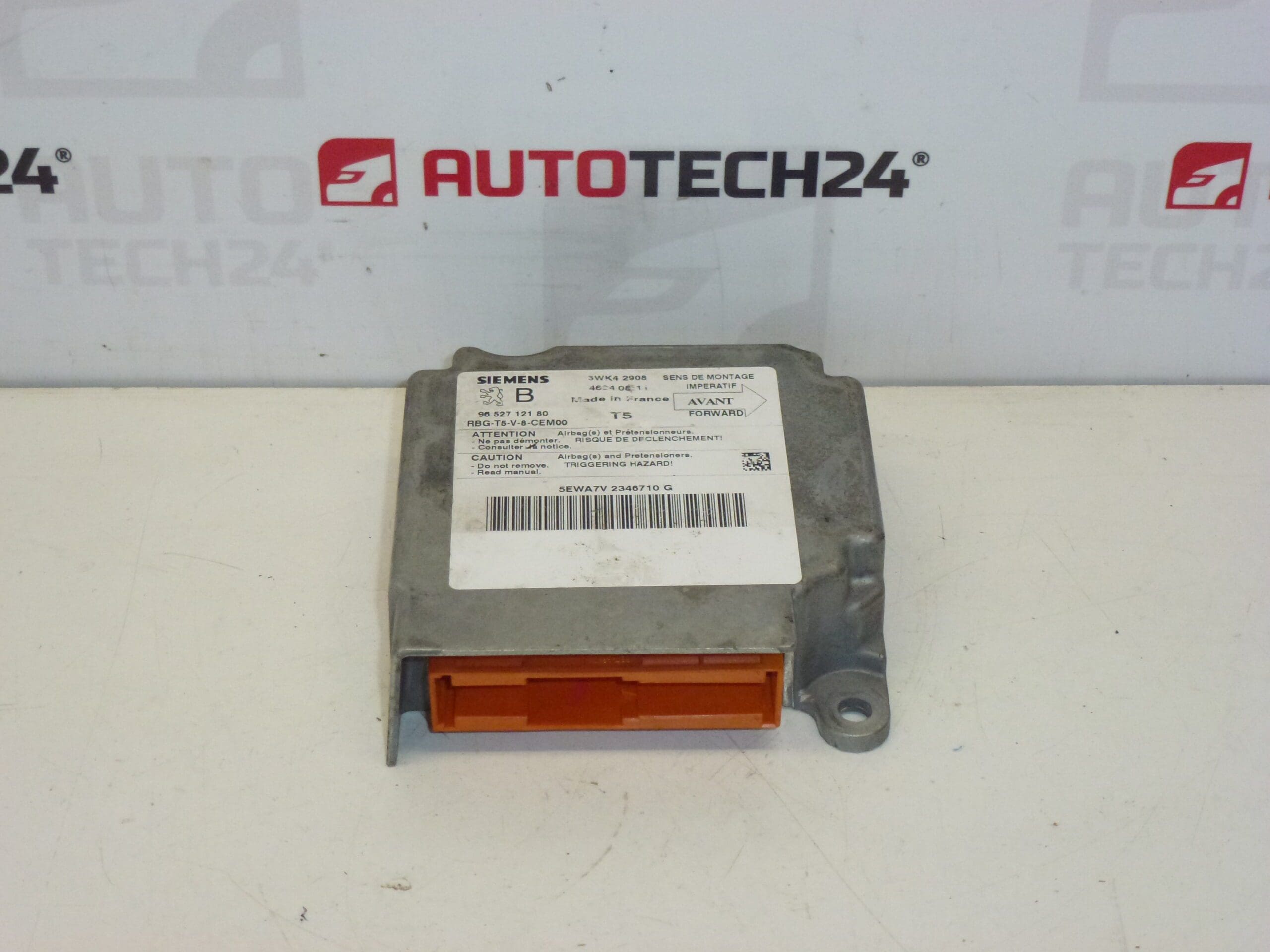 Unidad de airbag Siemens Peugeot 307 9652712180 6545HE
