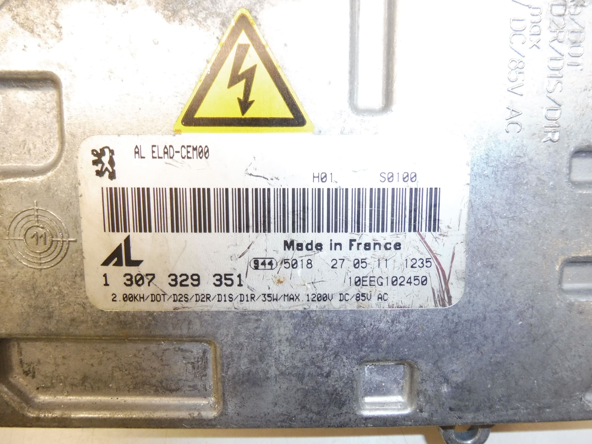 Unidad de xenón Magneti Marelli 1307329351 1307329166 6224V2 - Imagen 2