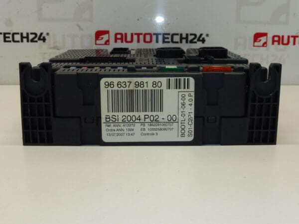 Valeo BSI 2004 P02-00 Citroën Peugeot 9663798180 6580NE 6580NF - Imagen 2