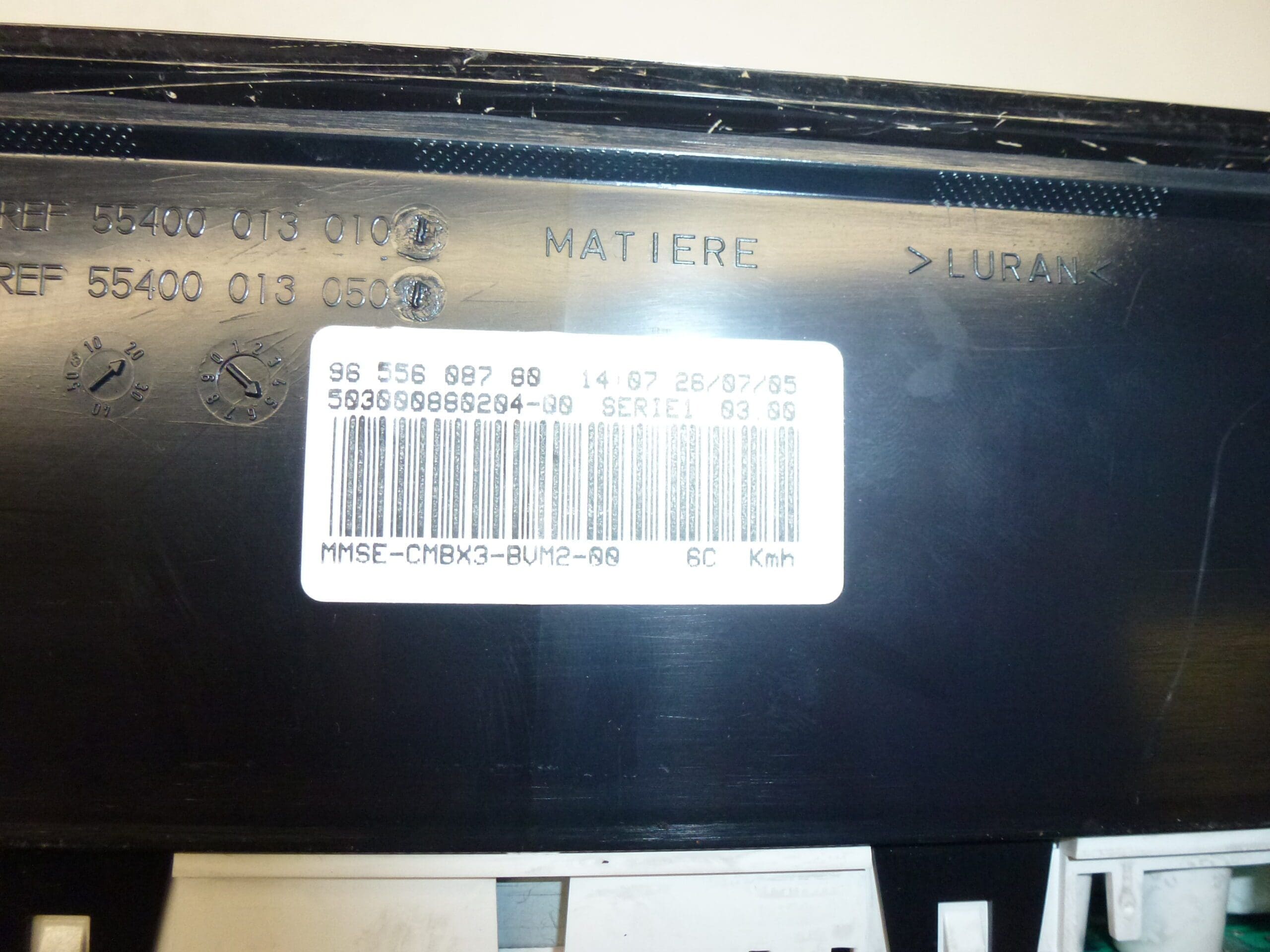 Cuadro de instrumentos Citroën C5 II usado 226.000 km referencia 9655608780 610319 - Imagen 2