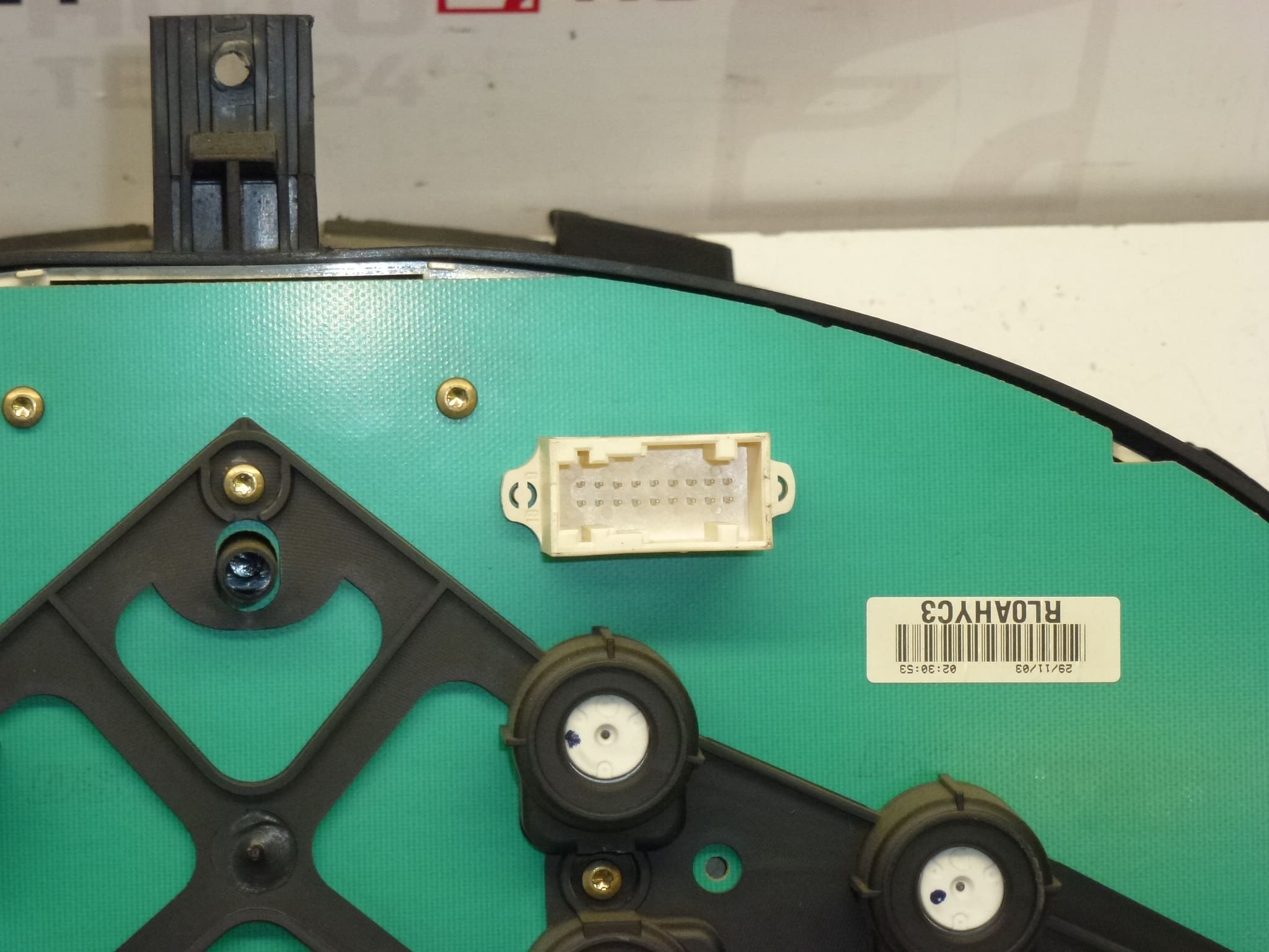 Cuentakilómetros de Peugeot 206 9651740280 6106LK 6105EY - Imagen 2