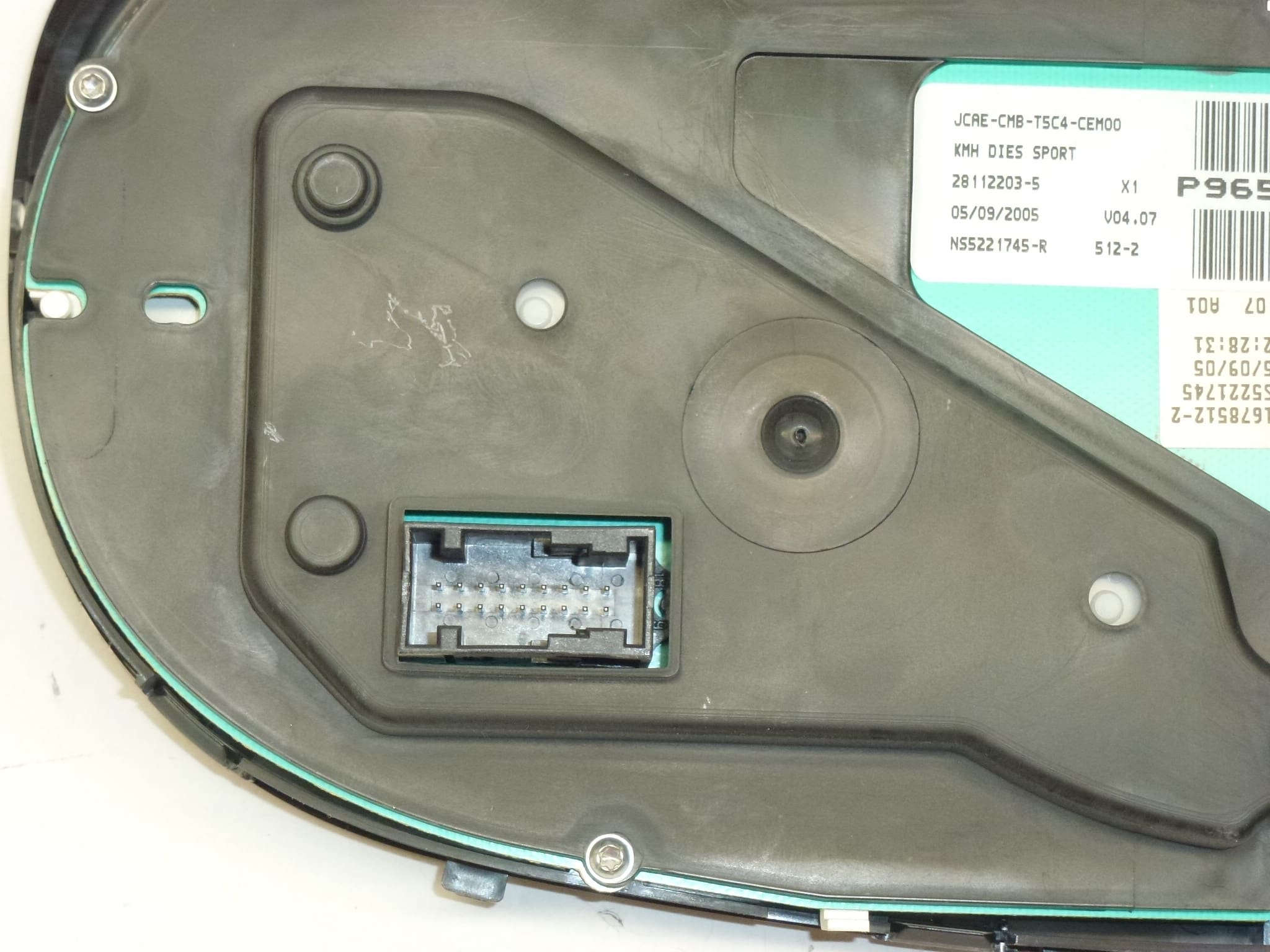 Tacómetro Peugeot 307 II 221000 km 9655925880 6106R8 6103K5 - Imagen 2