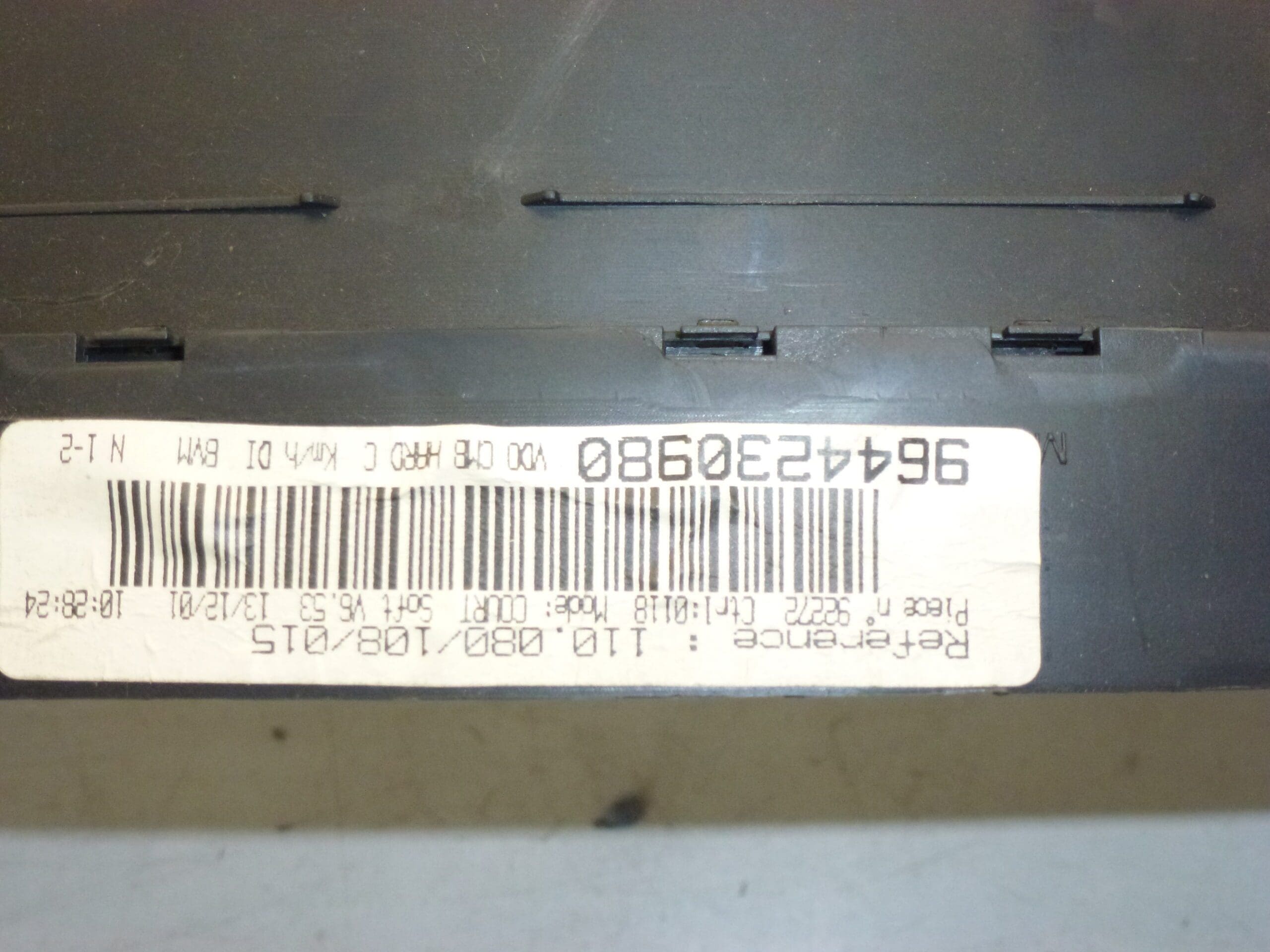 Tacómetro Peugeot 406 2.2 HDi, ref. 9644230980, 193.000 km - Imagen 2