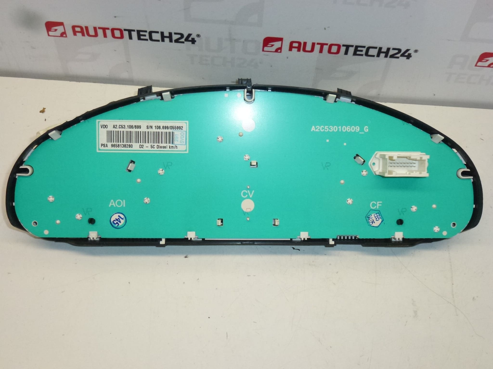 Tacómetro Peugeot 407 289.000 km 9658138280 - Imagen 2