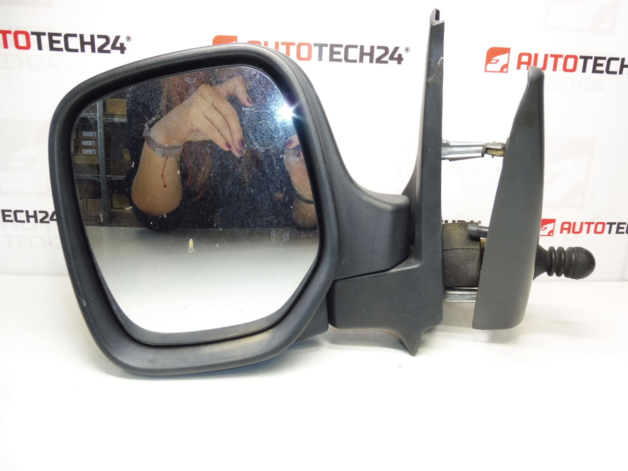 Espejo Retrovisor Izquierdo Mecánico para Citroën Berlingo II 8153HL 8153PK - Imagen 2