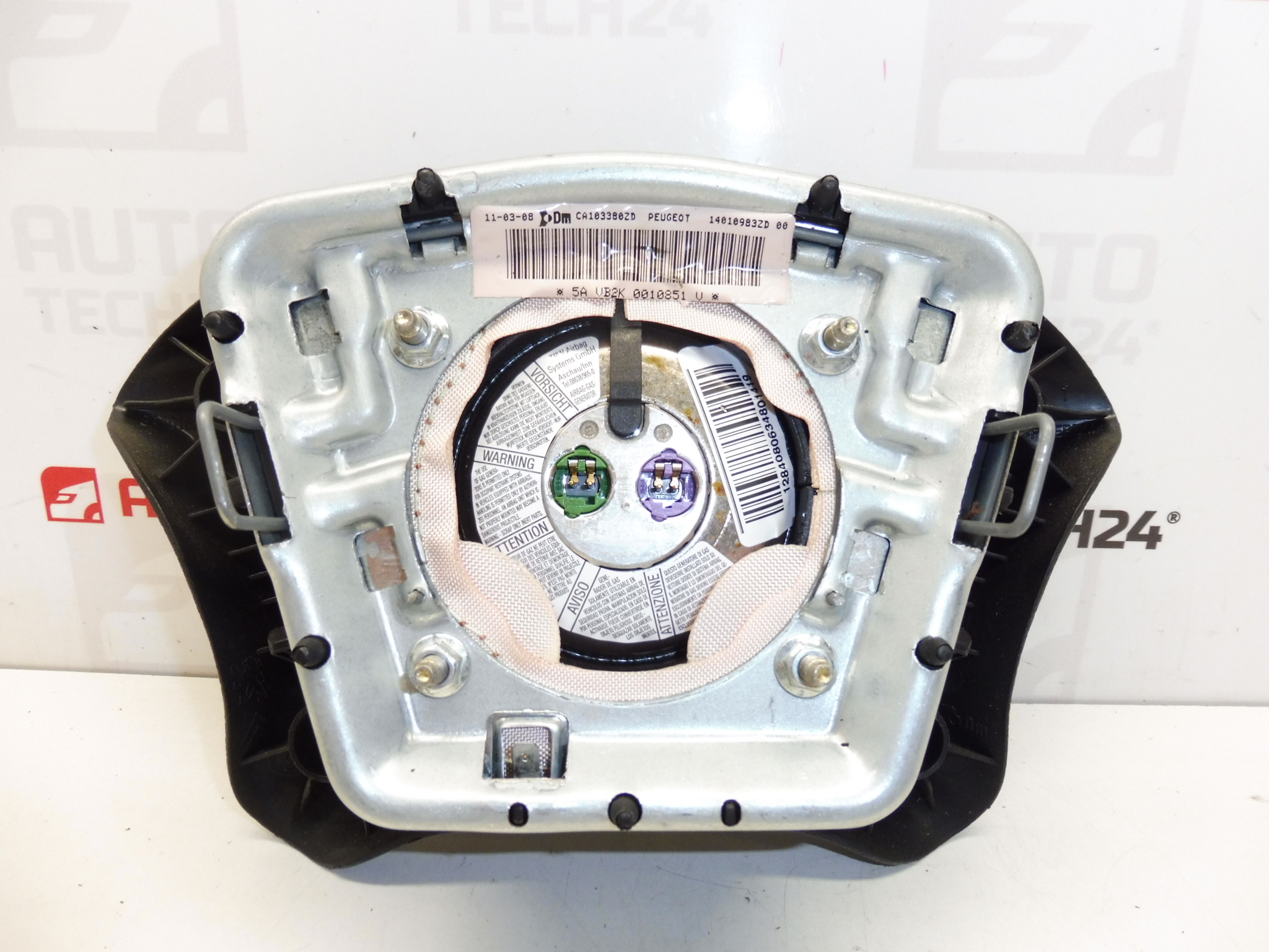 Airbag de volante Peugeot 807 14010983ZD 4112LN