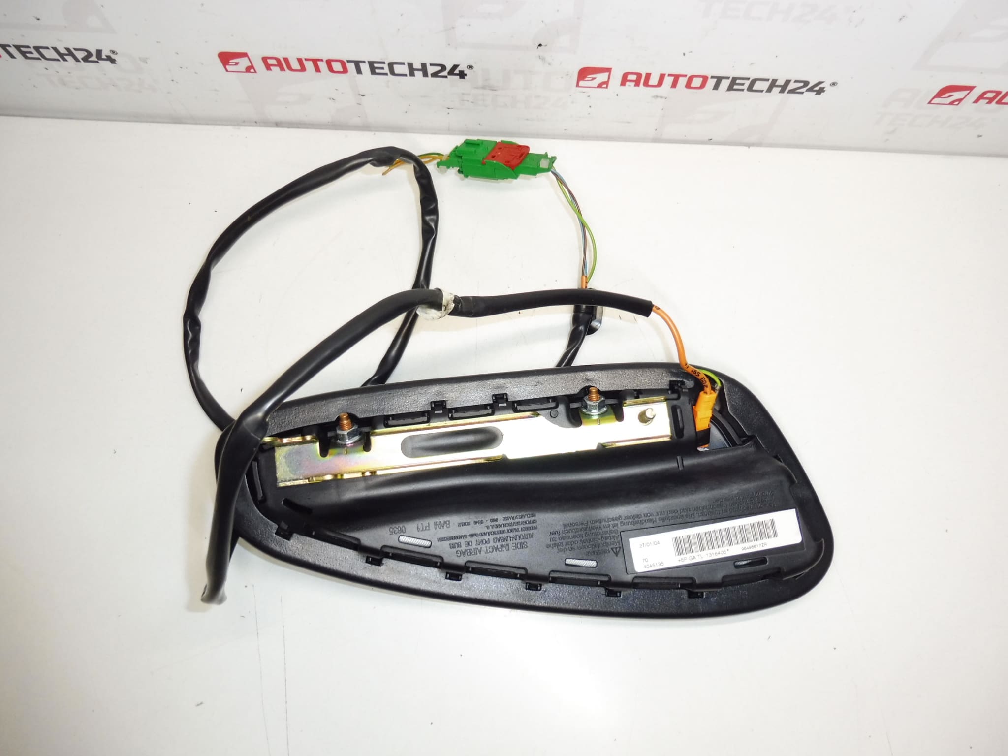 Airbag del asiento delantero del pasajero Peugeot 206 96498617ZR 8216P3 - Imagen 2