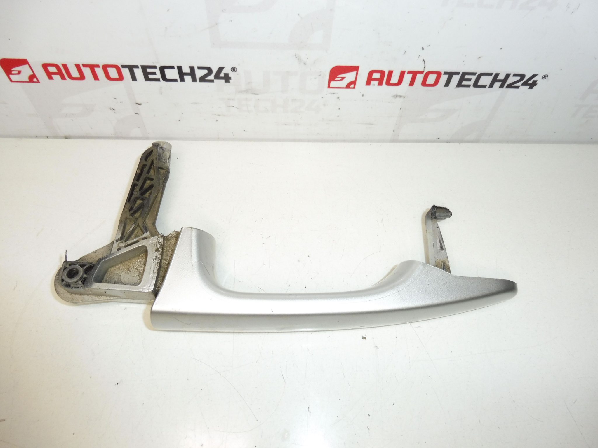 Manija cromada de puerta trasera para Citroën y Peugeot 9101T0 - Imagen 2