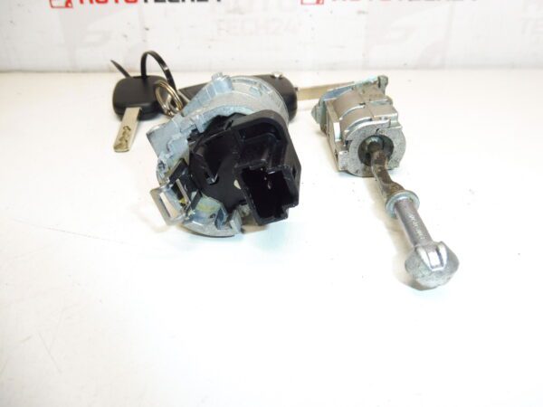 Sada de Cerraduras y 2 Llaves Citroën 9801984780 4162PT - Imagen 2