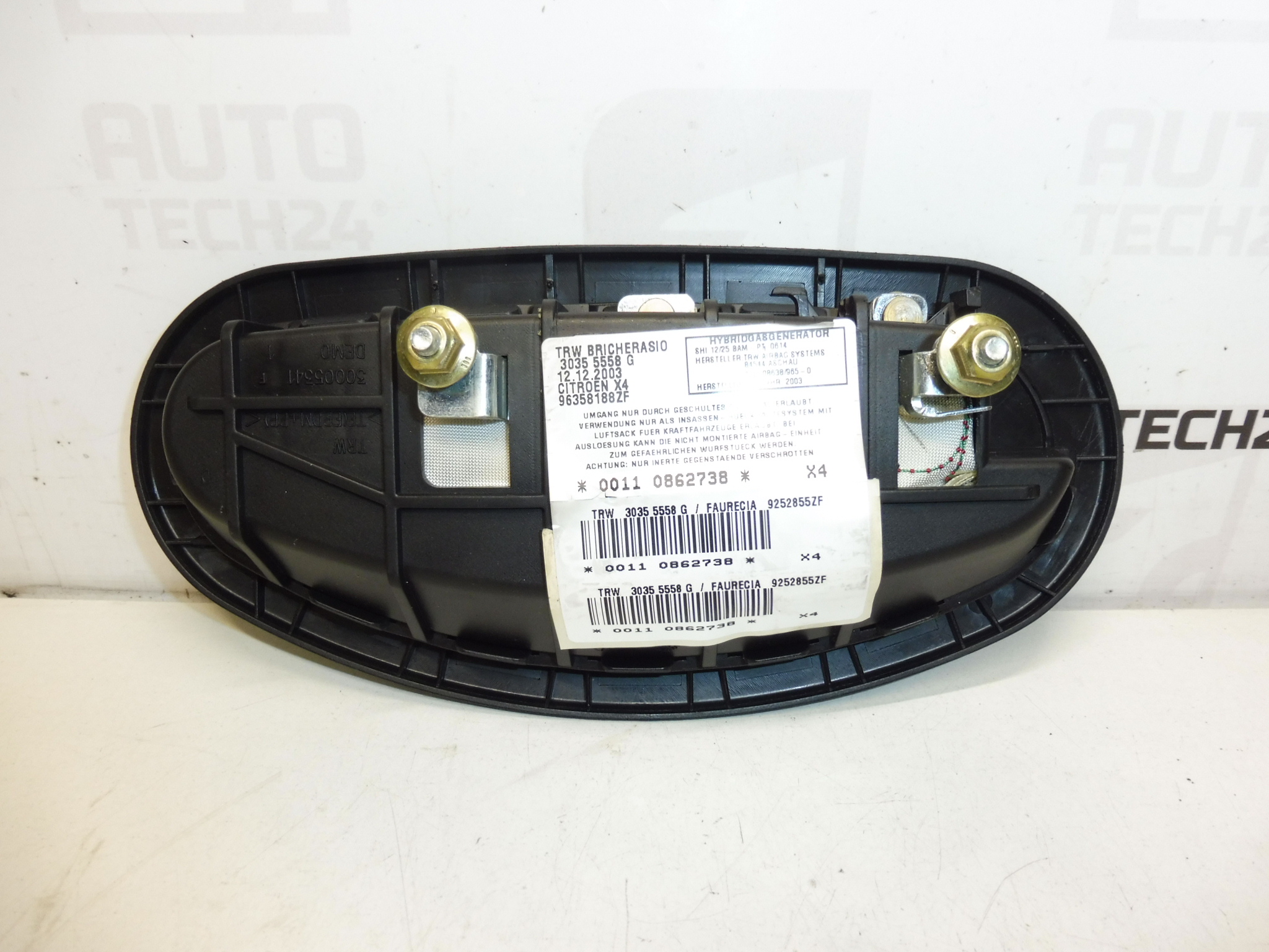 Citroën C5 I y II 96358188ZF 8216W3 Airbag lateral