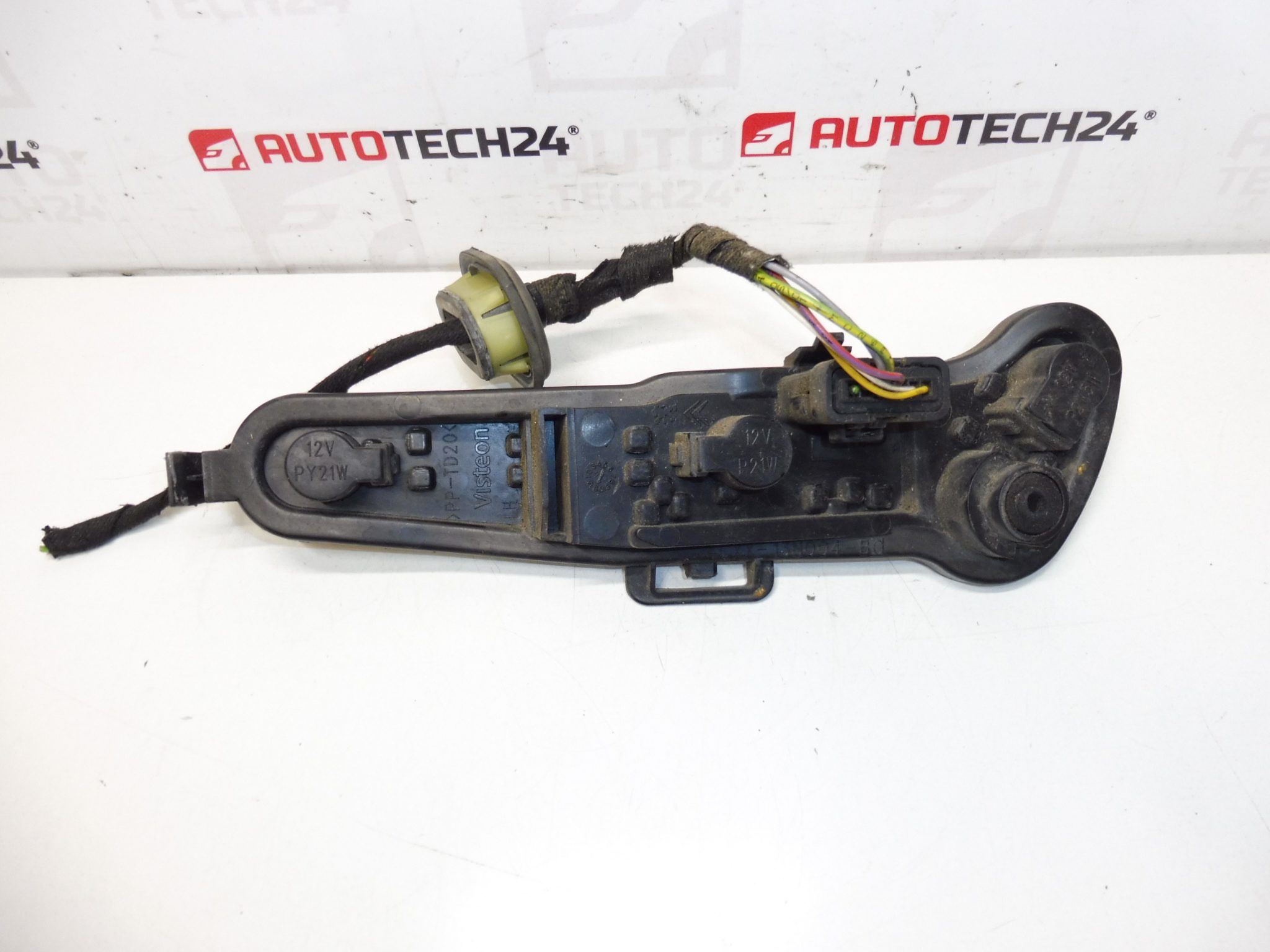Portalámparas de luz trasera izquierda para Citroën C4 3 puertas 9646801777 6350T6 - Imagen 2